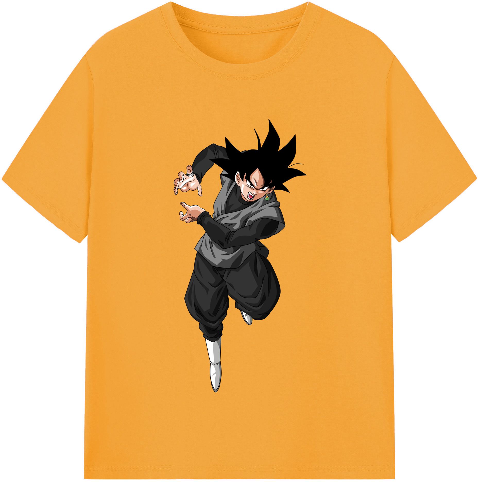 （画像用） ドラゴンボール ベジータ四世（Bejīta Yonsei）DRAGON BALL Vegeta IV 綿100％半袖Tシャツ（フロントプリント）