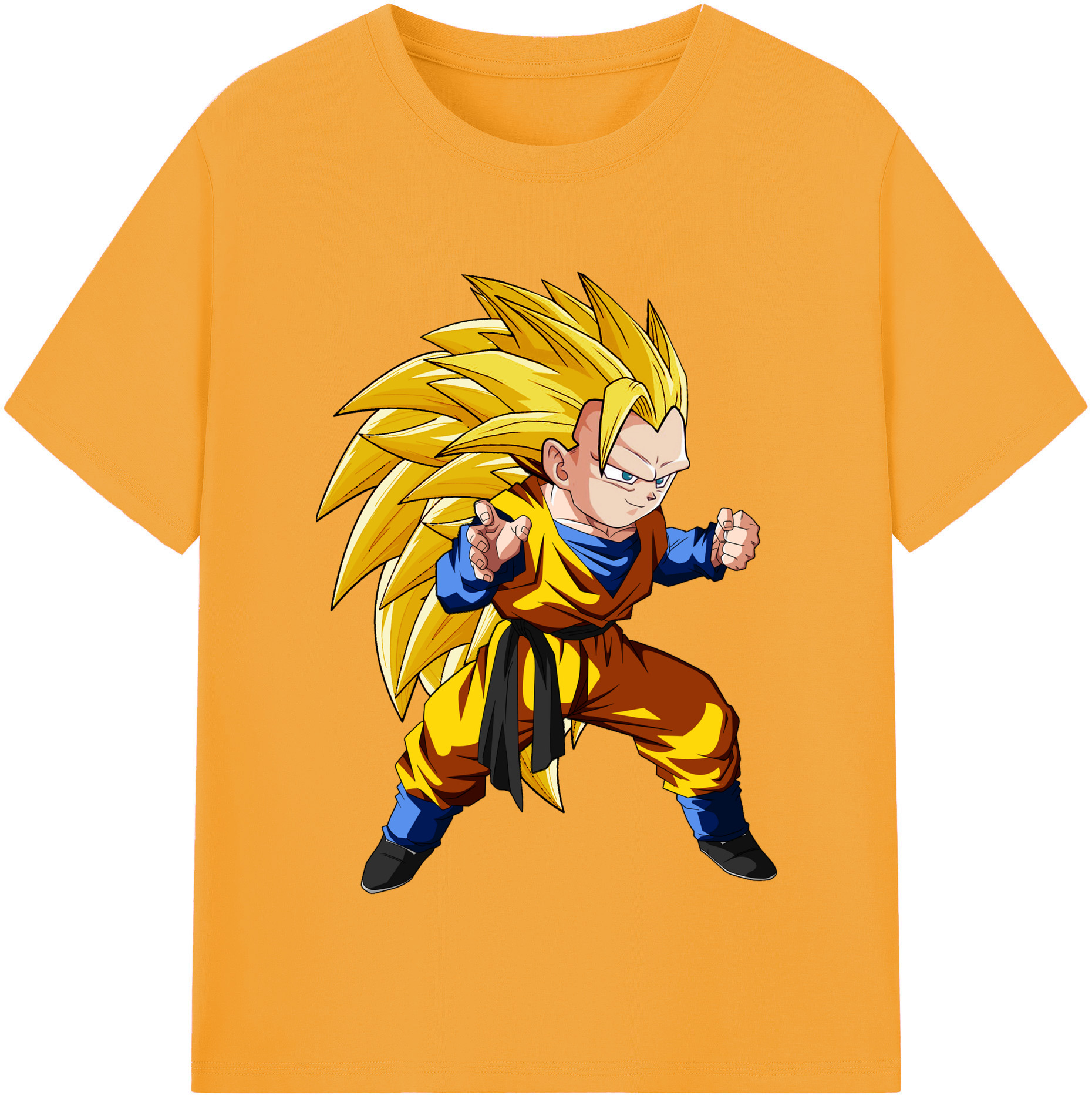 （画像用） ドラゴンボール ベジータ四世（Bejīta Yonsei）DRAGON BALL Vegeta IV 綿100％半袖Tシャツ（フロントプリント）