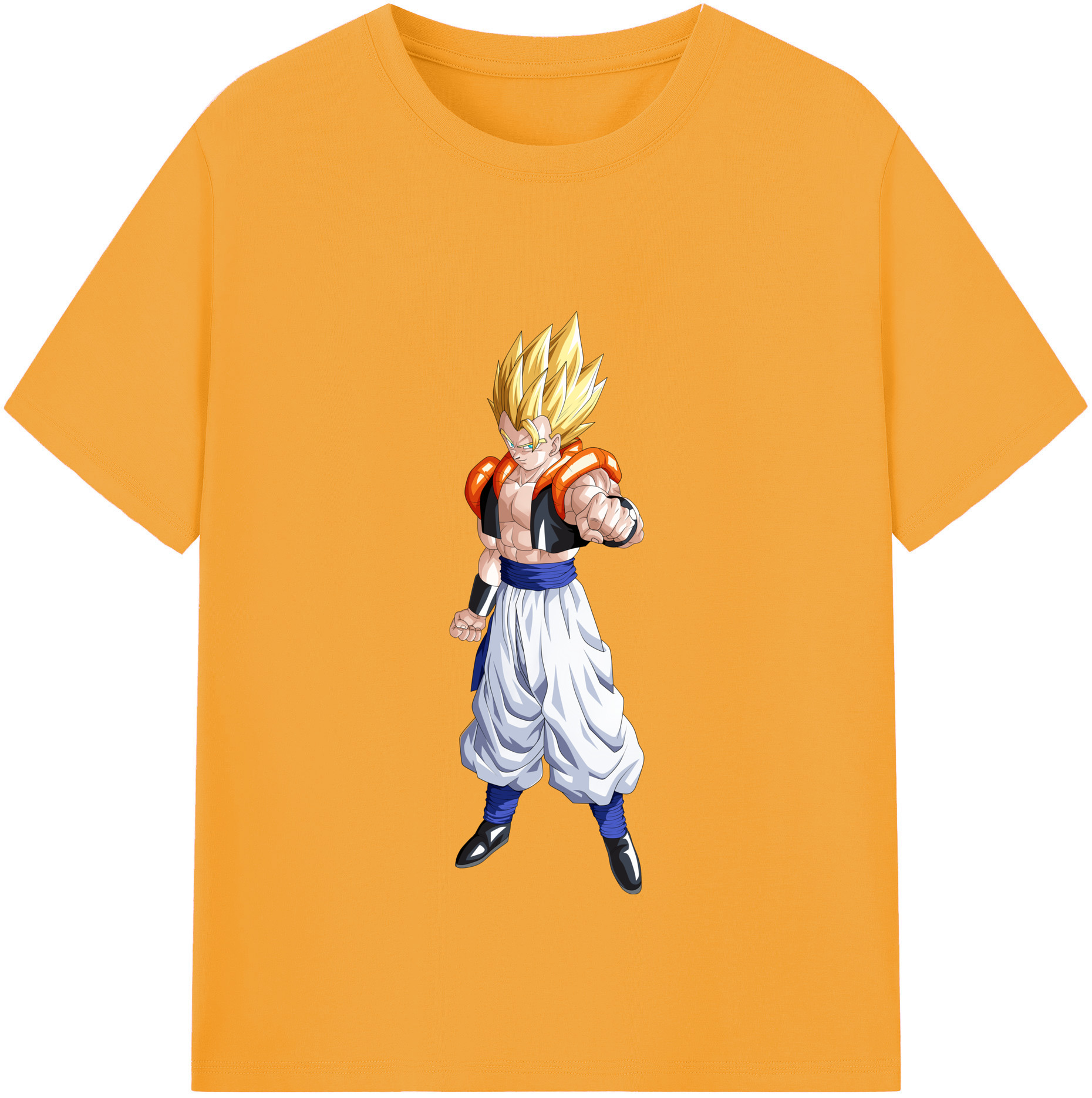 （画像用） ドラゴンボール ベジータ四世（Bejīta Yonsei）DRAGON BALL Vegeta IV 綿100％半袖Tシャツ（フロントプリント）