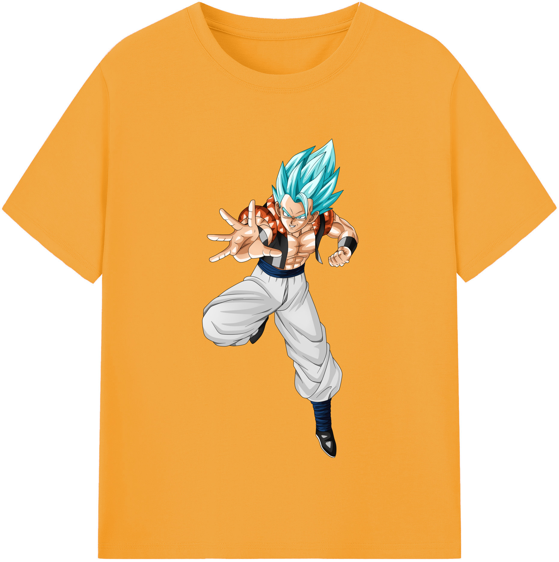 （画像用） ドラゴンボール ベジータ四世（Bejīta Yonsei）DRAGON BALL Vegeta IV 綿100％半袖Tシャツ（フロントプリント）