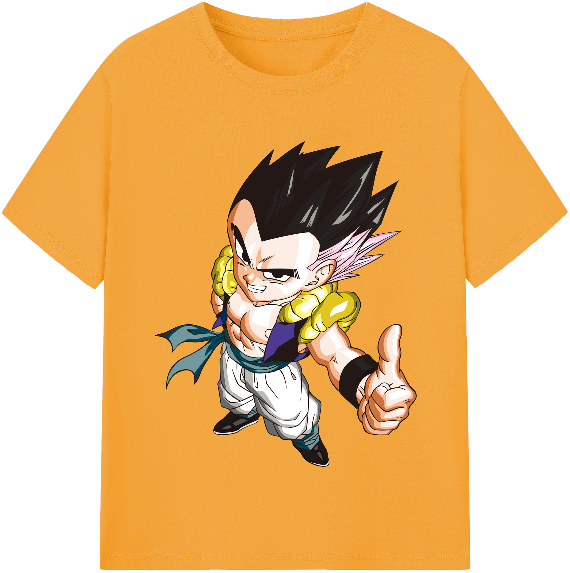 （画像用） ドラゴンボール ベジータ四世（Bejīta Yonsei）DRAGON BALL Vegeta IV 綿100％半袖Tシャツ（フロントプリント）