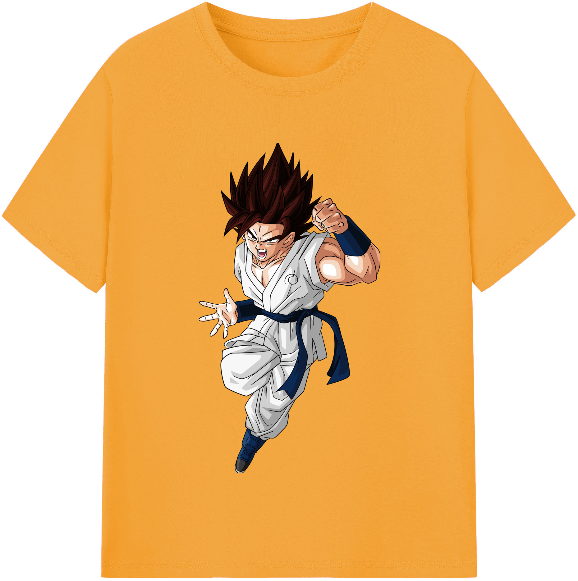 （画像用） ドラゴンボール 孫 悟飯（そんごはん）DRAGON BALL Son Gohan 綿100％半袖Tシャツ（フロントプリント）