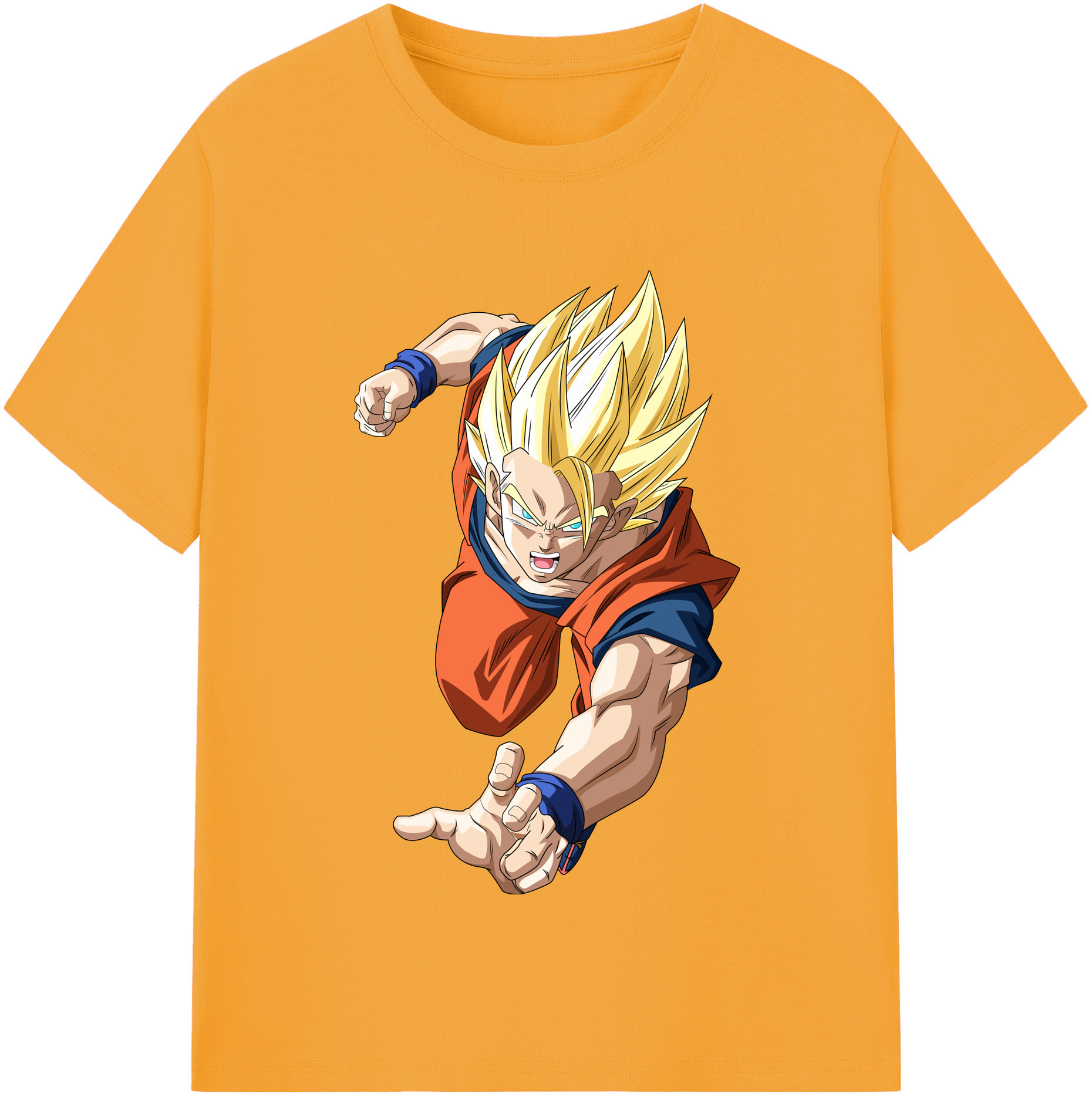 （画像用） ドラゴンボール 孫 悟飯（そんごはん）DRAGON BALL Son Gohan 綿100％半袖Tシャツ（フロントプリント）