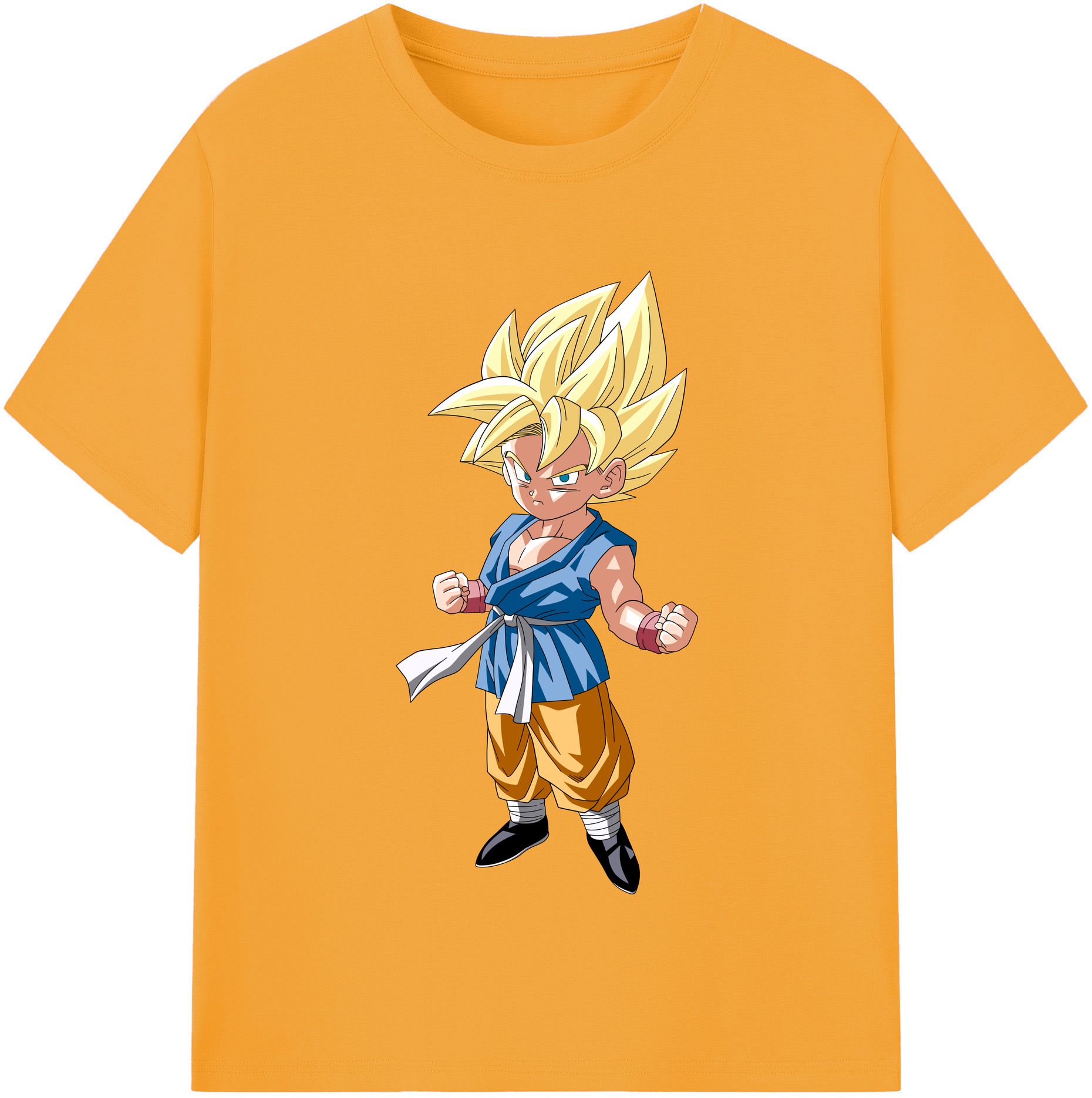 （画像用） ドラゴンボール 孫 悟飯（そんごはん）DRAGON BALL Son Gohan 綿100％半袖Tシャツ（フロントプリント）