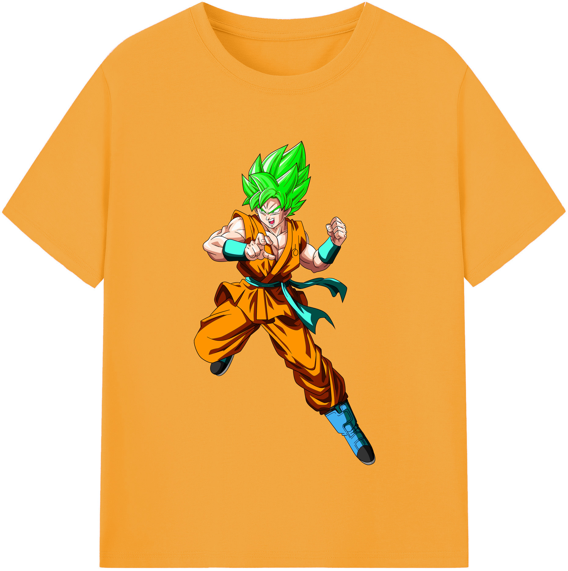 （画像用） ドラゴンボール 孫 悟飯（そんごはん）DRAGON BALL Son Gohan 綿100％半袖Tシャツ（フロントプリント）