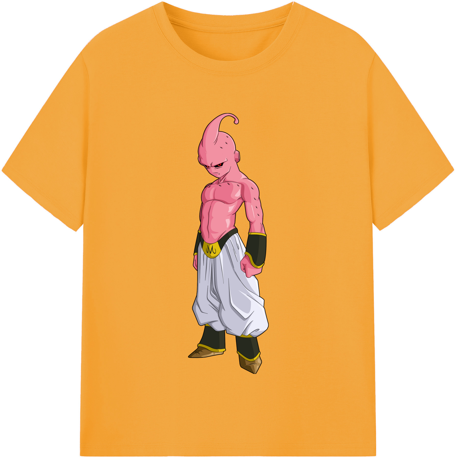 （画像用） ドラゴンボール 魔人ブウ DRAGON BALL Majin Buu 綿100％半袖Tシャツ（フロントプリント）