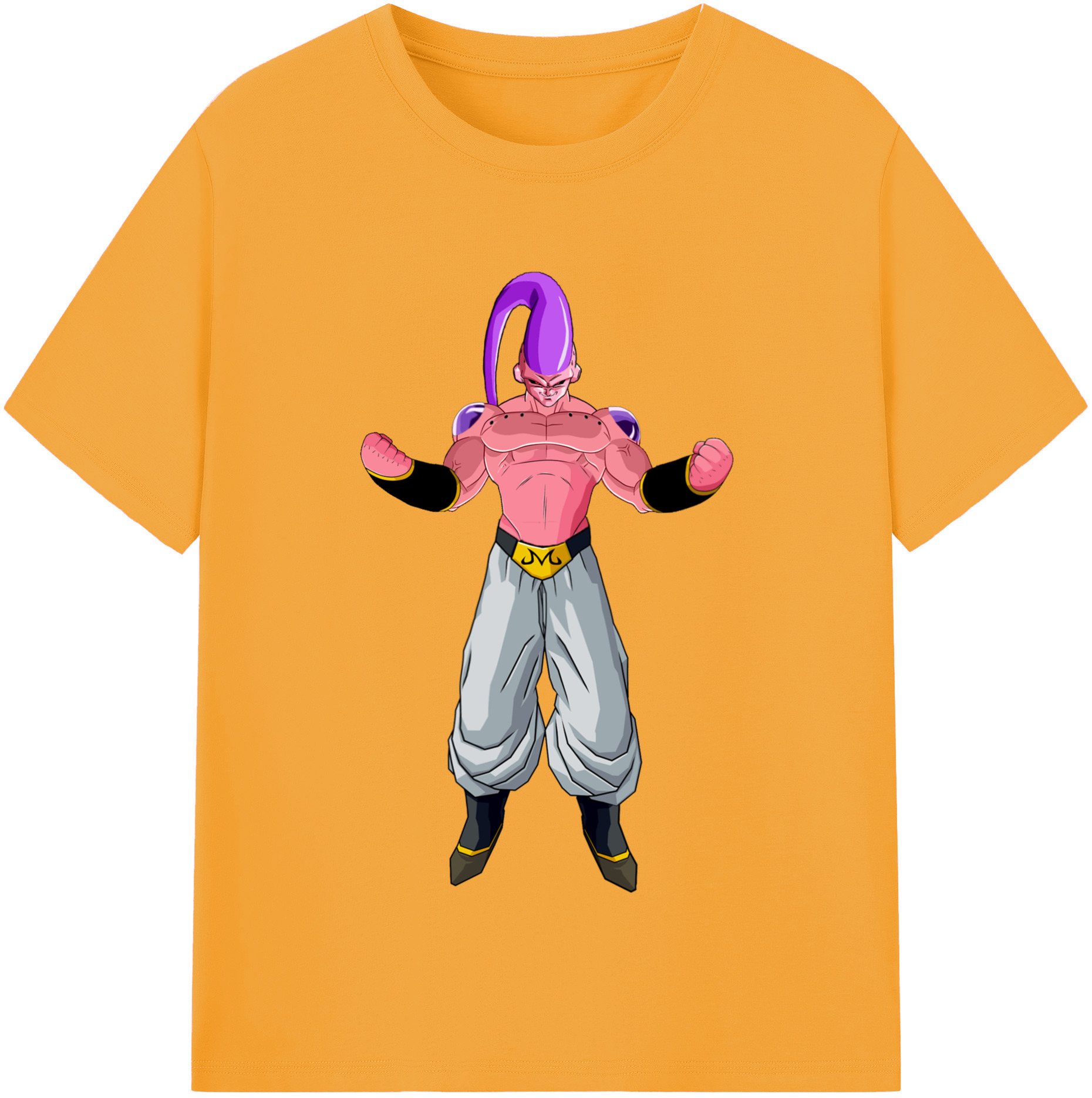 （画像用） ドラゴンボール 魔人ブウ DRAGON BALL Majin Buu 綿100％半袖Tシャツ（フロントプリント）
