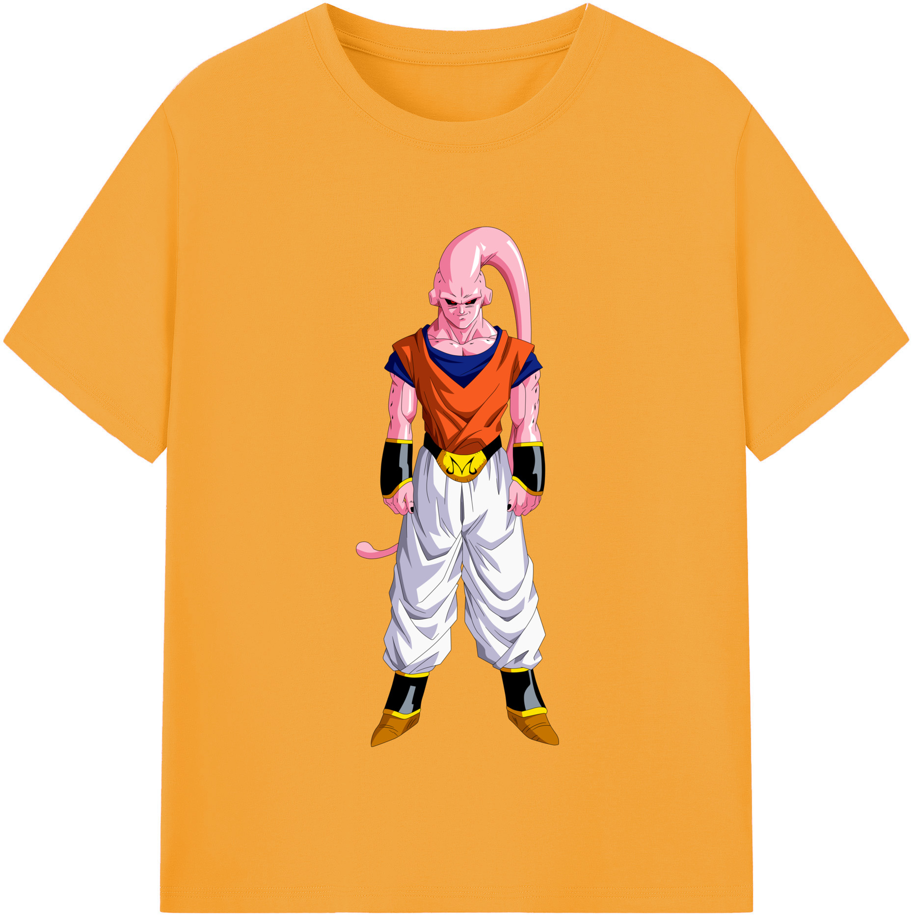 （画像用） ドラゴンボール 魔人ブウ DRAGON BALL Majin Buu 綿100％半袖Tシャツ（フロントプリント）