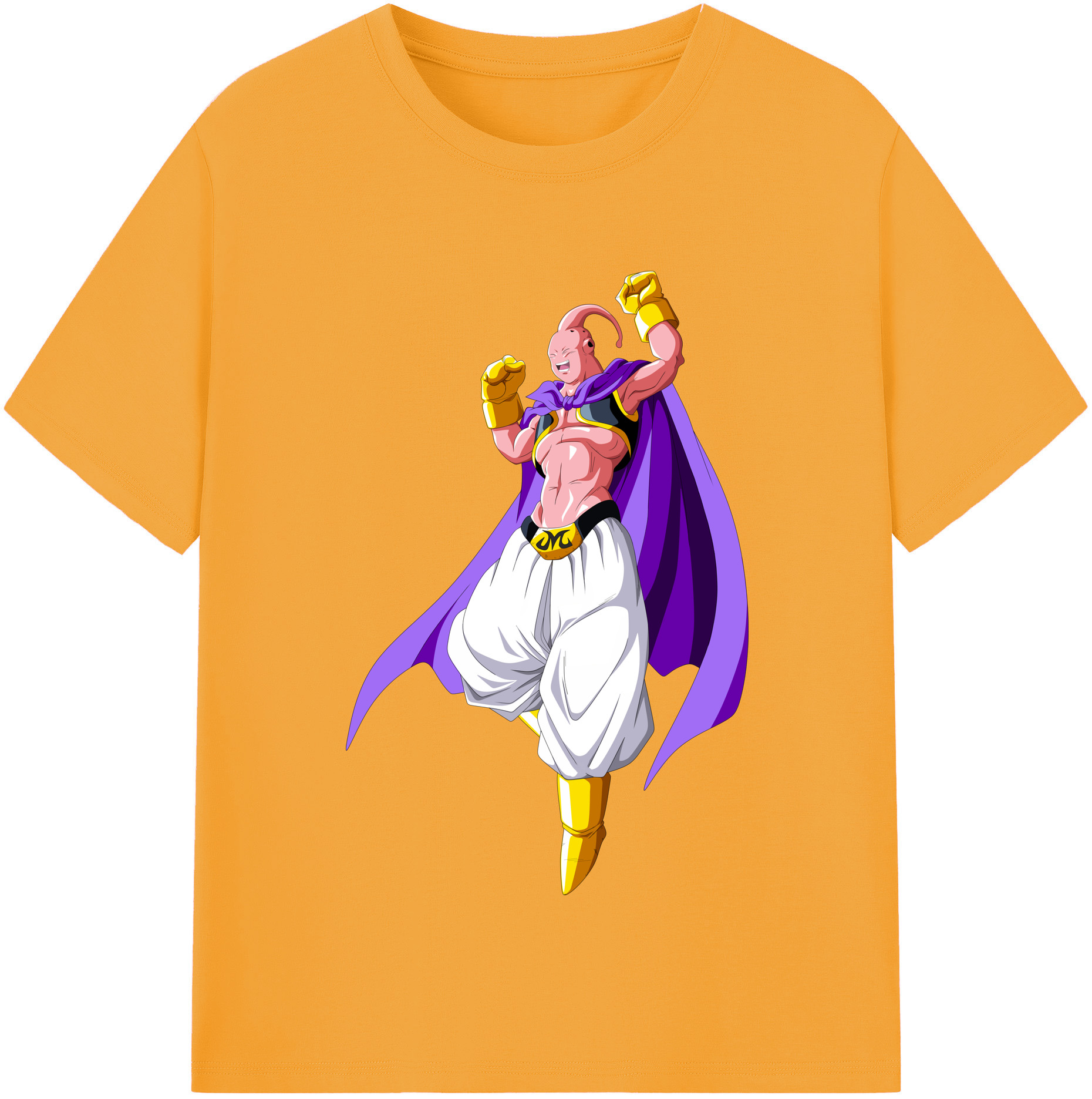 （画像用） ドラゴンボール 魔人ブウ DRAGON BALL Majin Buu 綿100％半袖Tシャツ（フロントプリント）