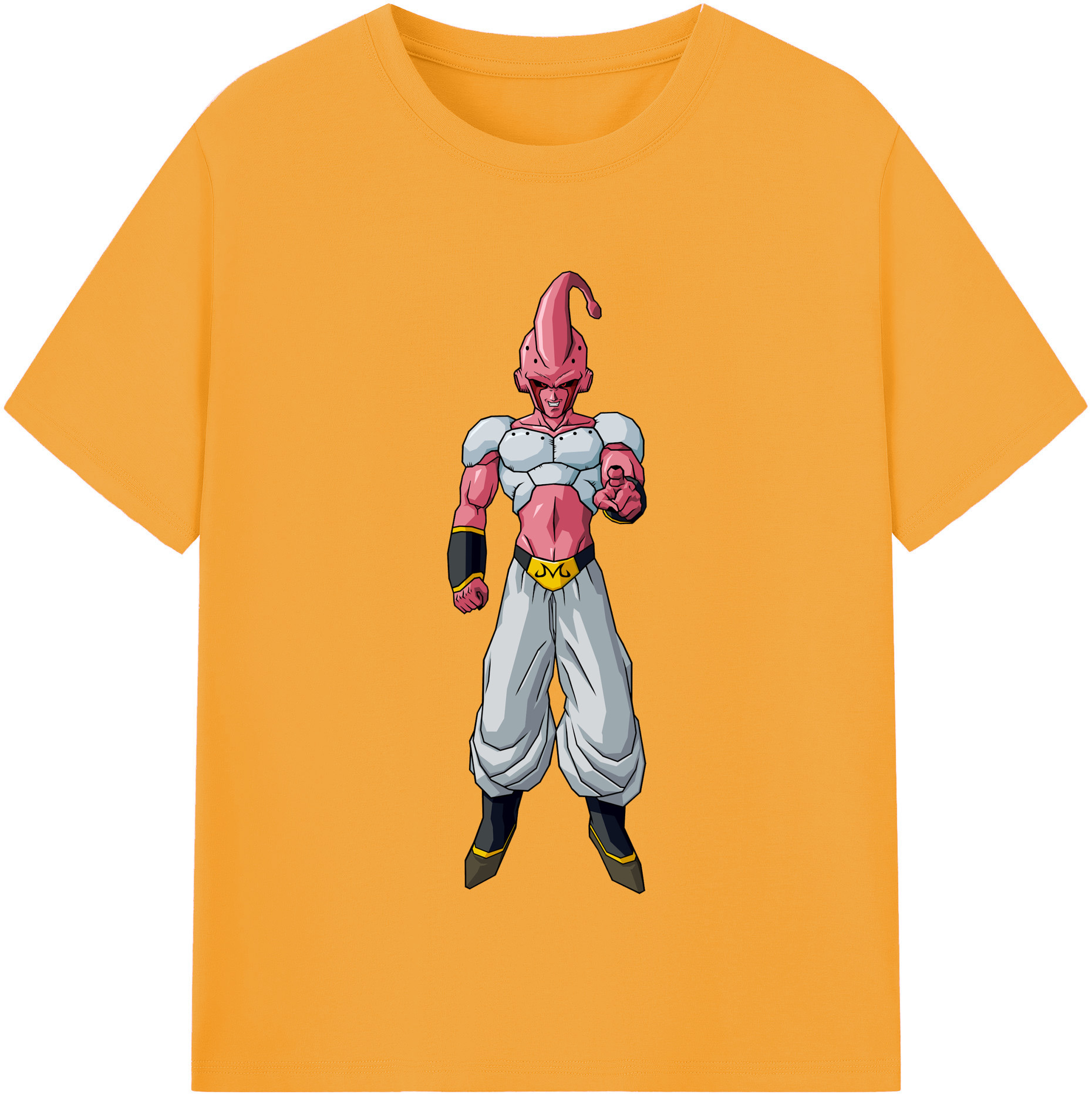 （画像用） ドラゴンボール 魔人ブウ DRAGON BALL Majin Buu 綿100％半袖Tシャツ（フロントプリント）
