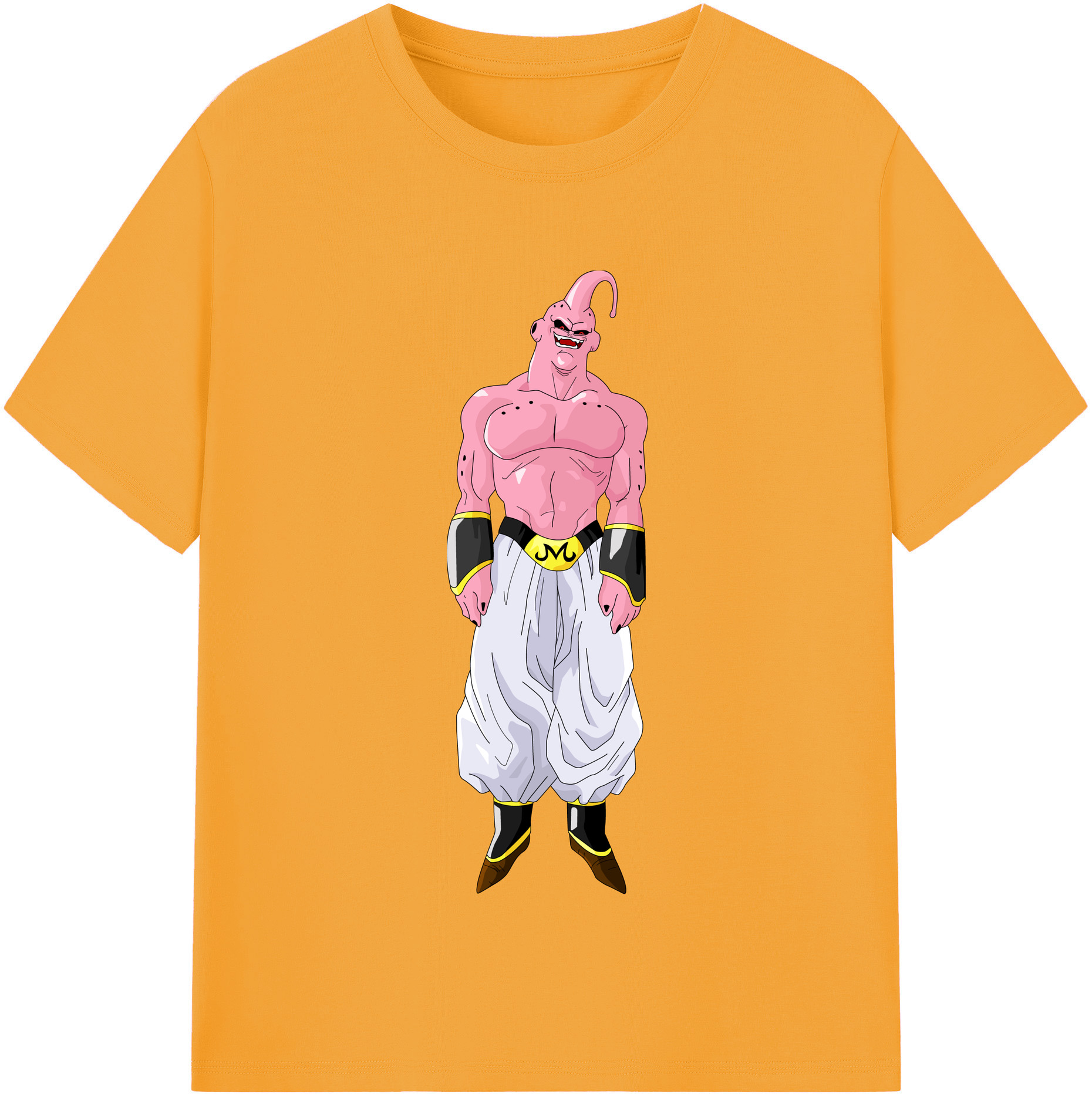 （画像用） ドラゴンボール 魔人ブウ DRAGON BALL Majin Buu 綿100％半袖Tシャツ（フロントプリント）