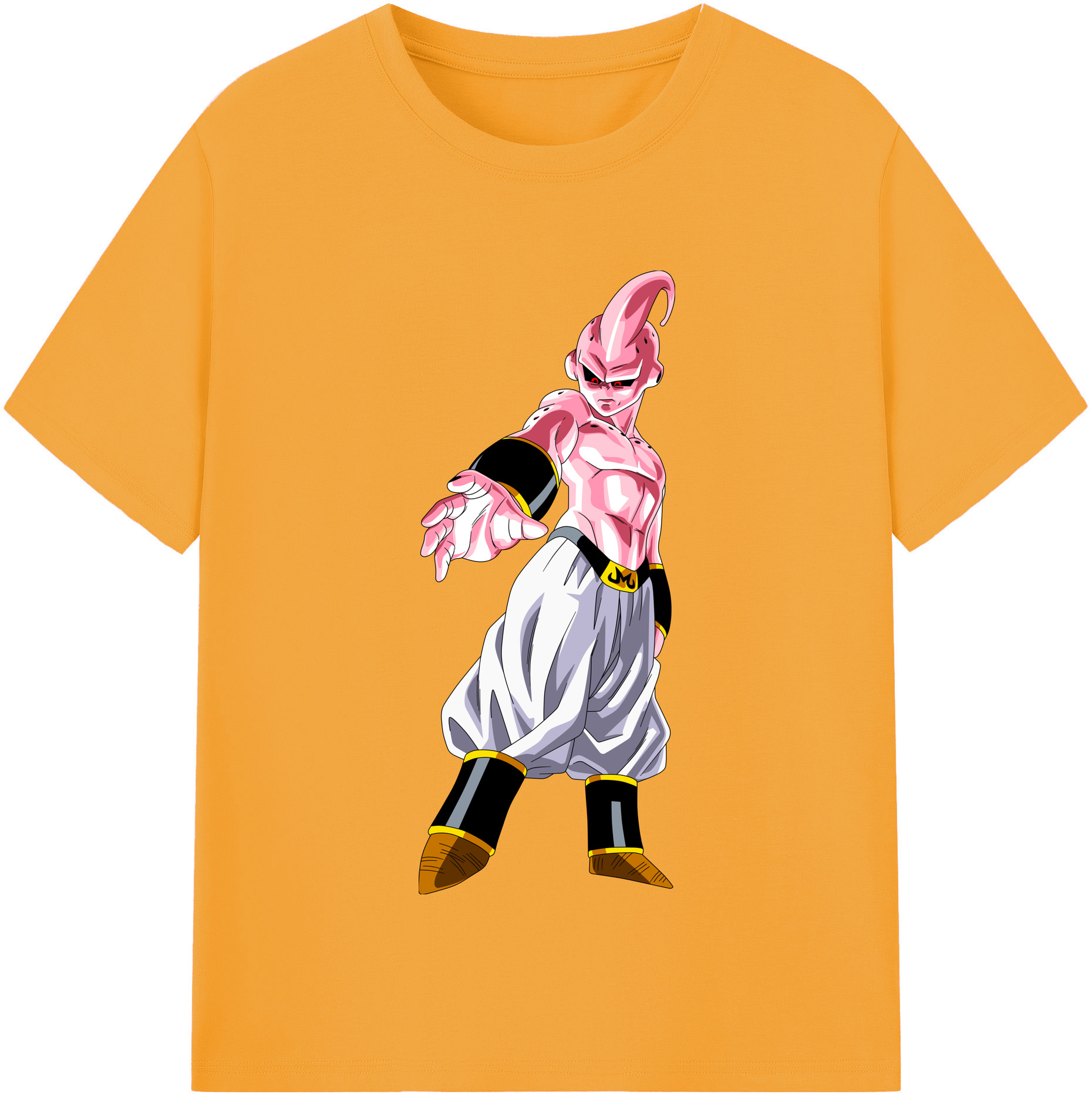 （画像用） ドラゴンボール 魔人ブウ DRAGON BALL Majin Buu 綿100％半袖Tシャツ（フロントプリント）