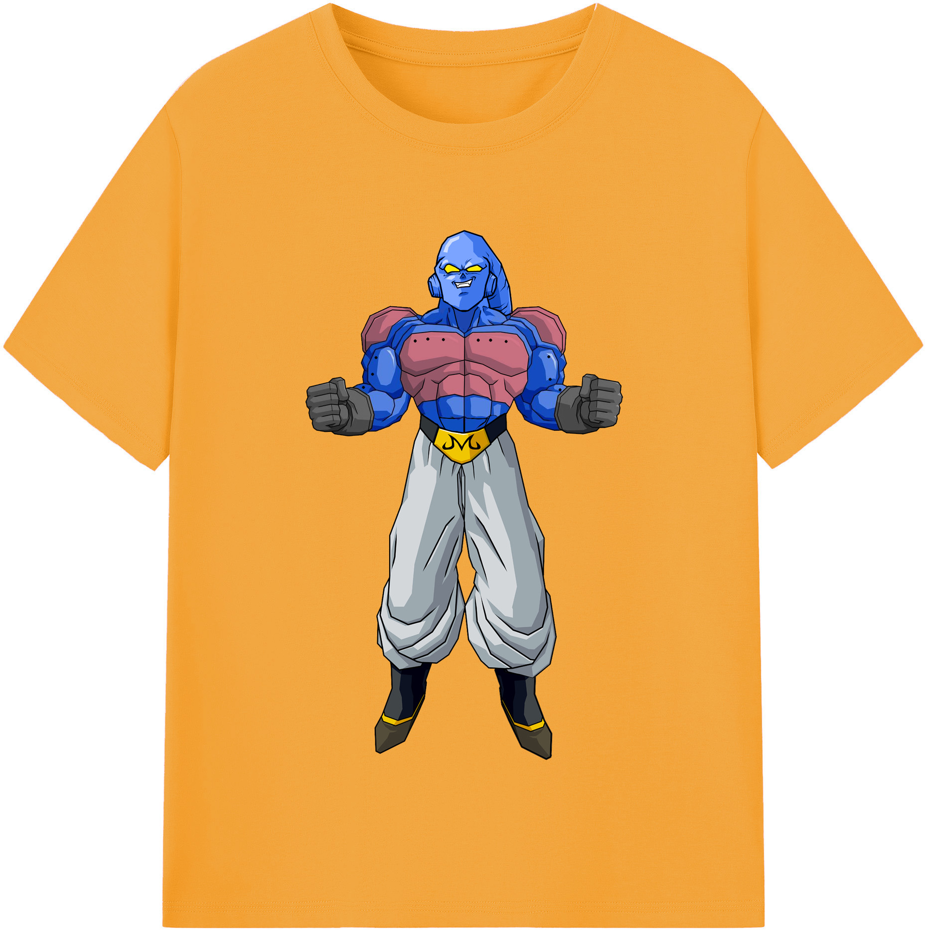 （画像用） ドラゴンボール 魔人ブウ DRAGON BALL Majin Buu 綿100％半袖Tシャツ（フロントプリント）