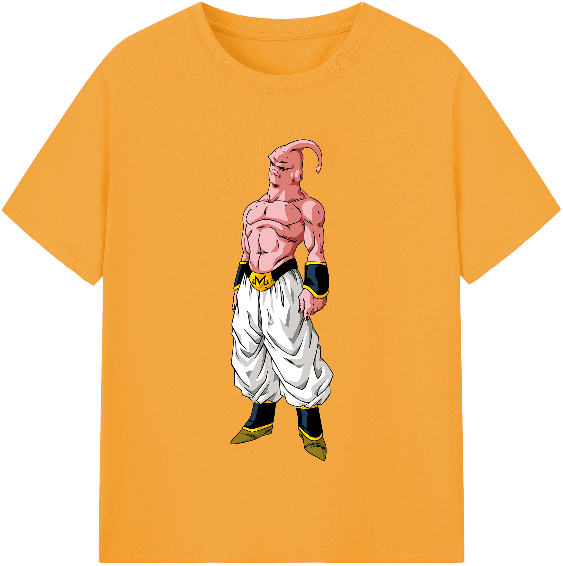 （画像用） ドラゴンボール 魔人ブウ DRAGON BALL Majin Buu 綿100％半袖Tシャツ（フロントプリント）