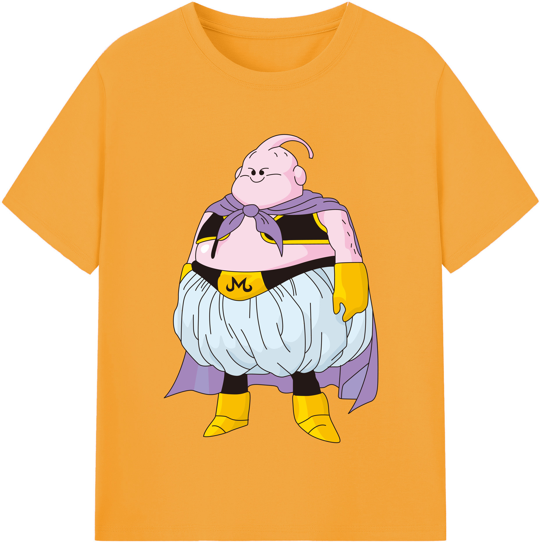 （画像用） ドラゴンボール 魔人ブウ DRAGON BALL Majin Buu 綿100％半袖Tシャツ（フロントプリント）