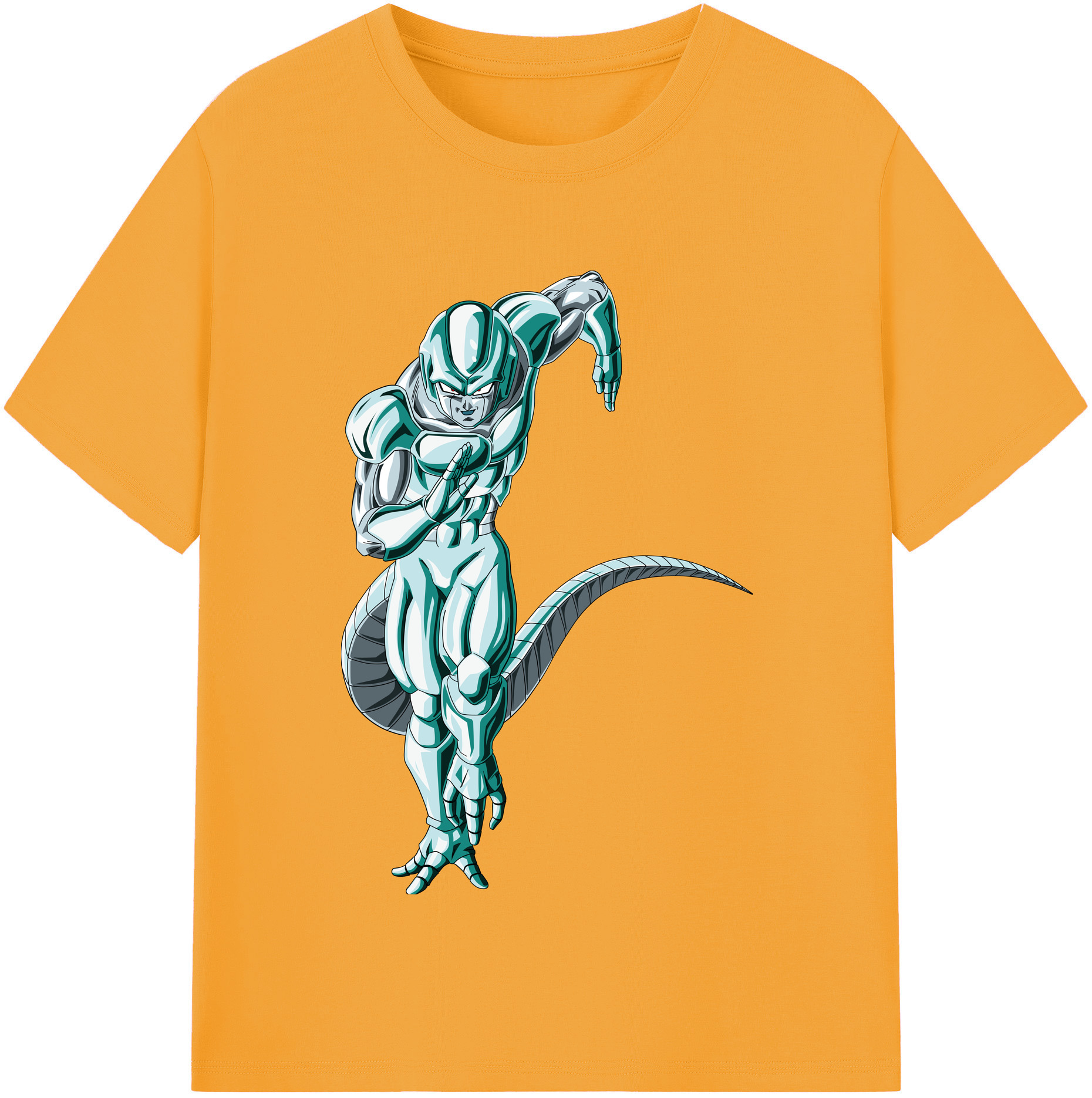 （画像用） ドラゴンボール フリーザ DRAGON BALL Frieza 綿100％半袖Tシャツ（フロントプリント）