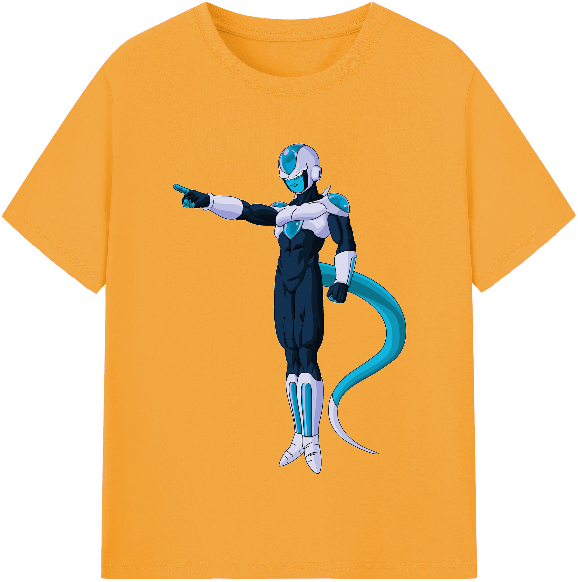 （画像用） ドラゴンボール フリーザ DRAGON BALL Frieza 綿100％半袖Tシャツ（フロントプリント）