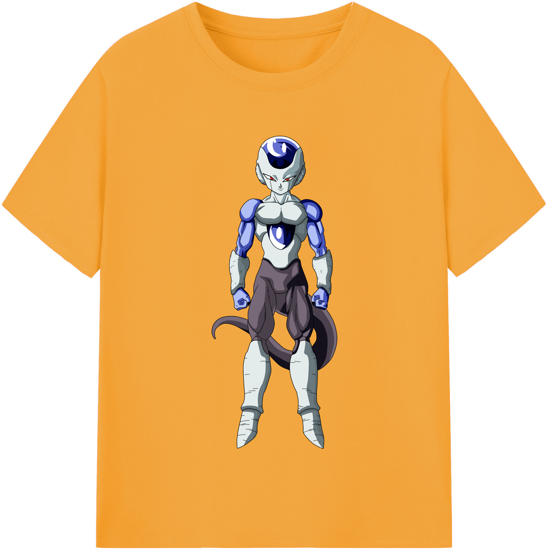 （画像用） ドラゴンボール フリーザ DRAGON BALL Frieza 綿100％半袖Tシャツ（フロントプリント）