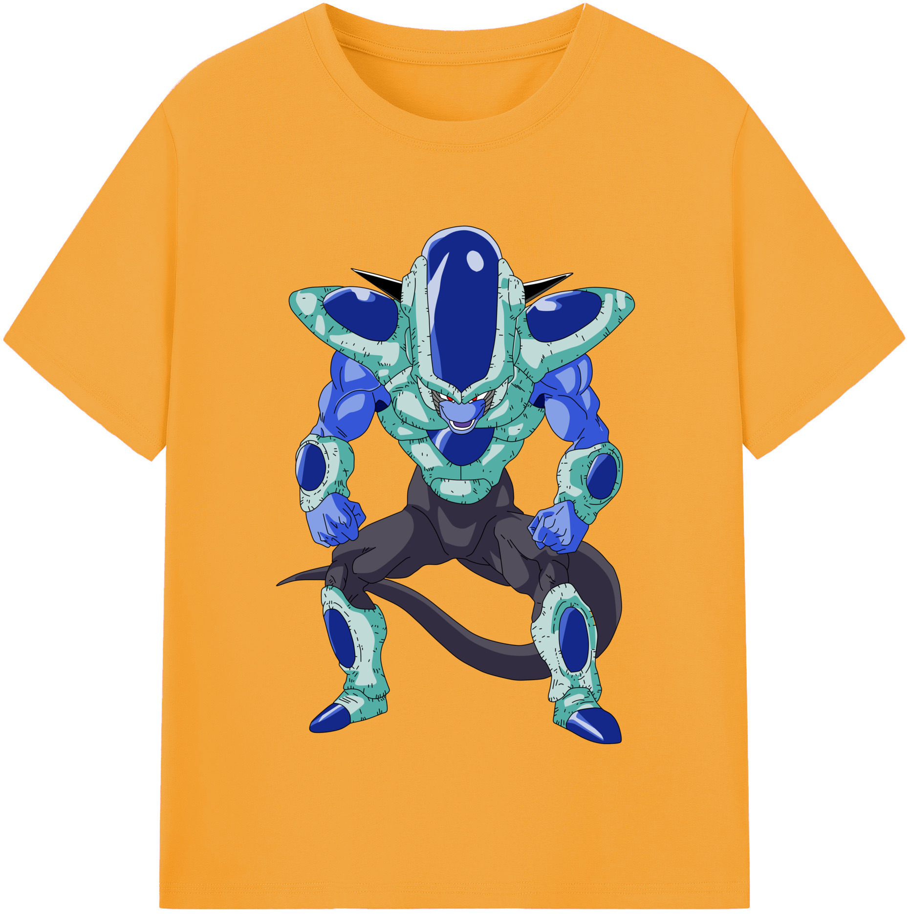（画像用） ドラゴンボール フリーザ DRAGON BALL Frieza 綿100％半袖Tシャツ（フロントプリント）