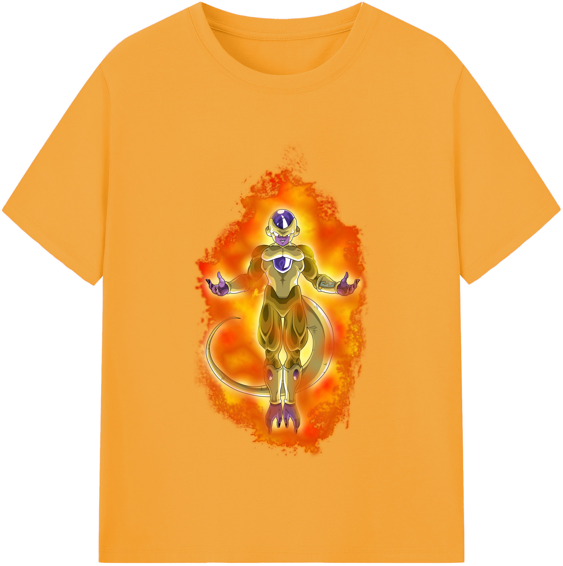 （画像用） ドラゴンボール フリーザ DRAGON BALL Frieza 綿100％半袖Tシャツ（フロントプリント）
