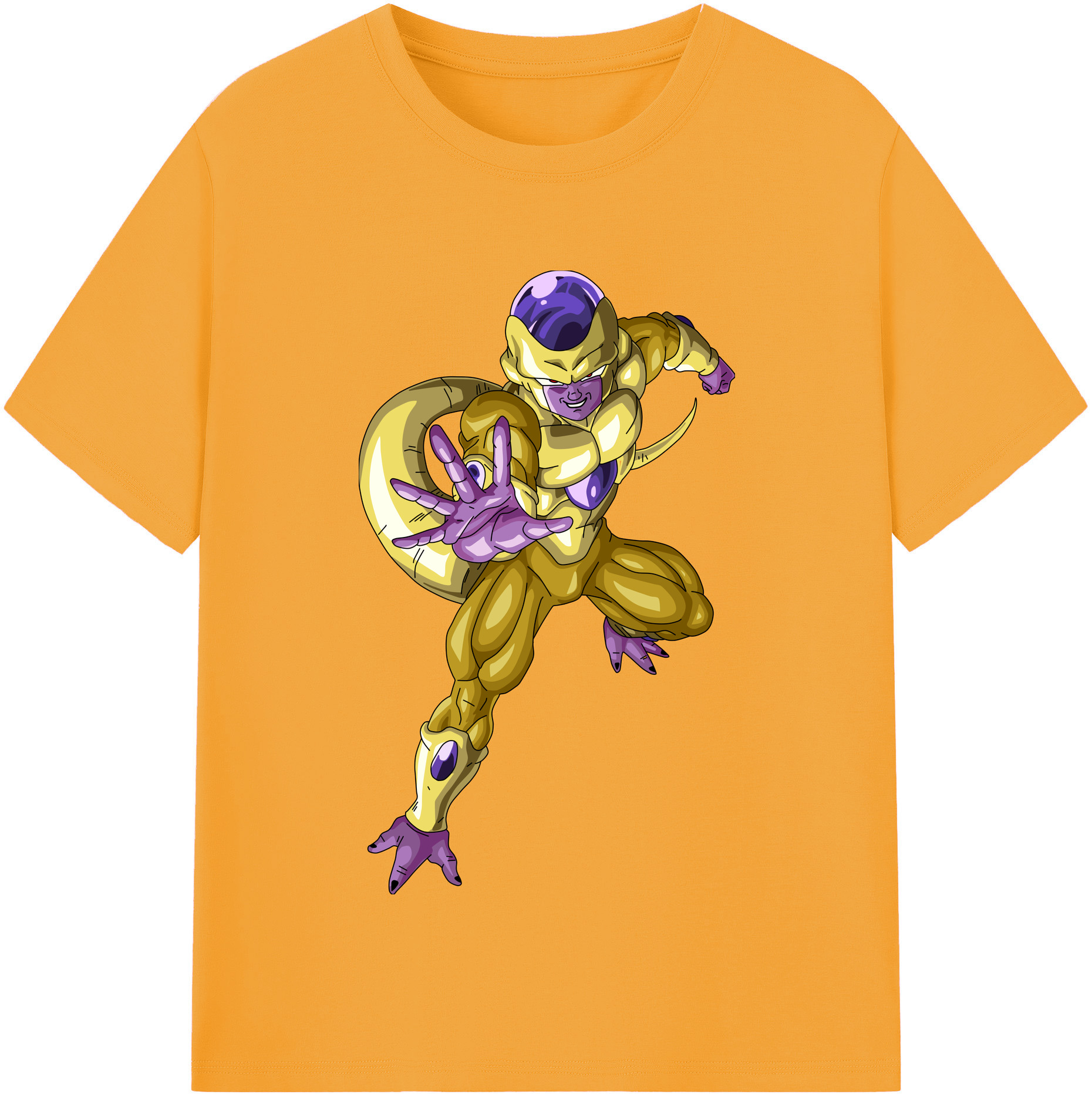 （画像用） ドラゴンボール フリーザ DRAGON BALL Frieza 綿100％半袖Tシャツ（フロントプリント）