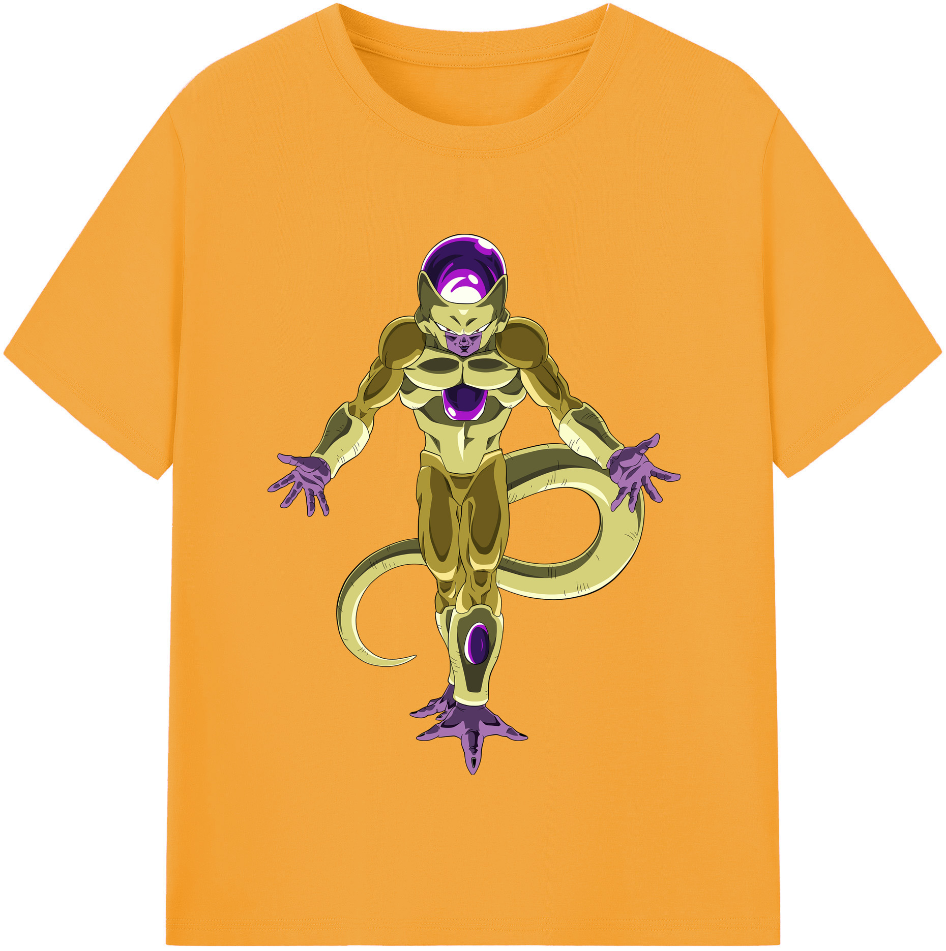 （画像用） ドラゴンボール フリーザ DRAGON BALL Frieza 綿100％半袖Tシャツ（フロントプリント）