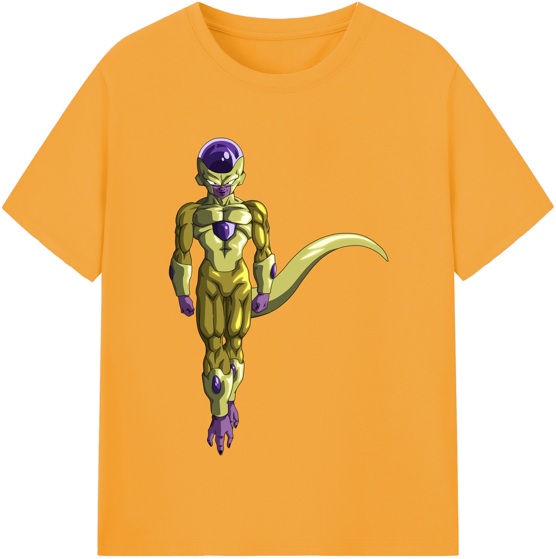 （画像用） ドラゴンボール フリーザ DRAGON BALL Frieza 綿100％半袖Tシャツ（フロントプリント）