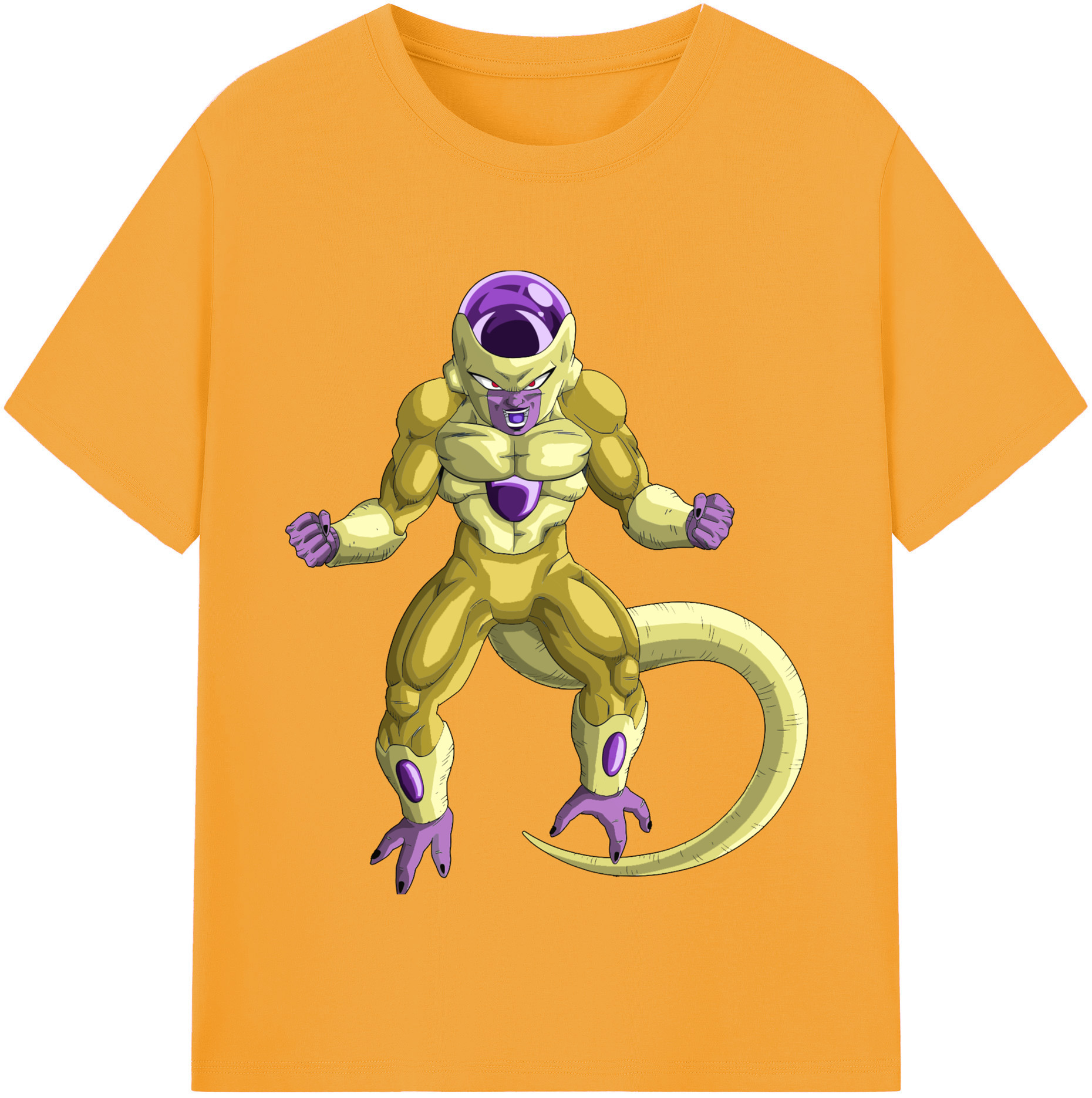 （画像用） ドラゴンボール フリーザ DRAGON BALL Frieza 綿100％半袖Tシャツ（フロントプリント）