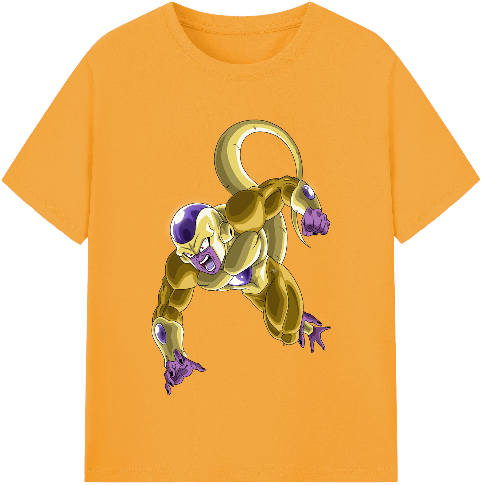 （画像用） ドラゴンボール フリーザ DRAGON BALL Frieza 綿100％半袖Tシャツ（フロントプリント）