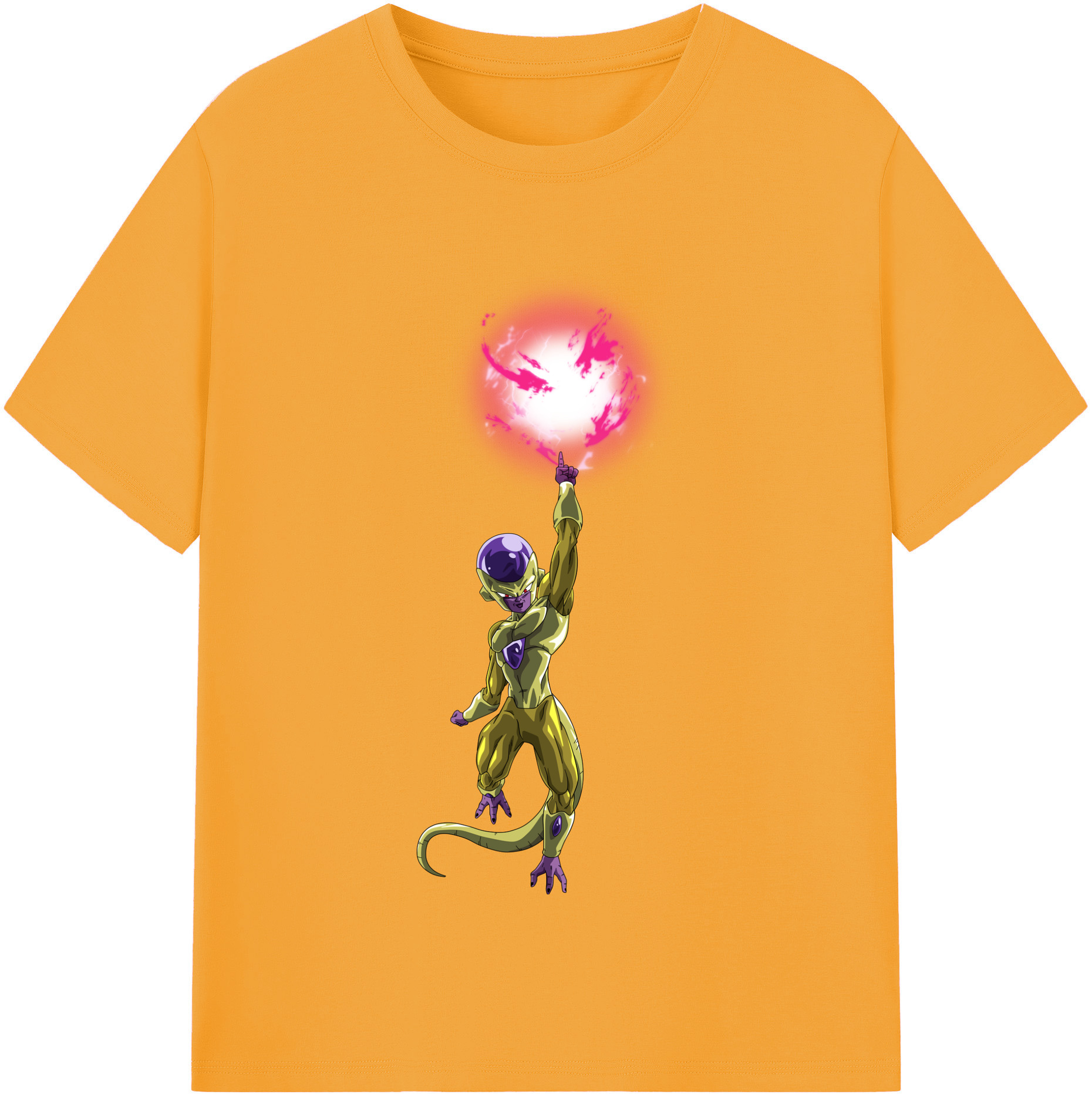 （画像用） ドラゴンボール フリーザ DRAGON BALL Frieza 綿100％半袖Tシャツ（フロントプリント）