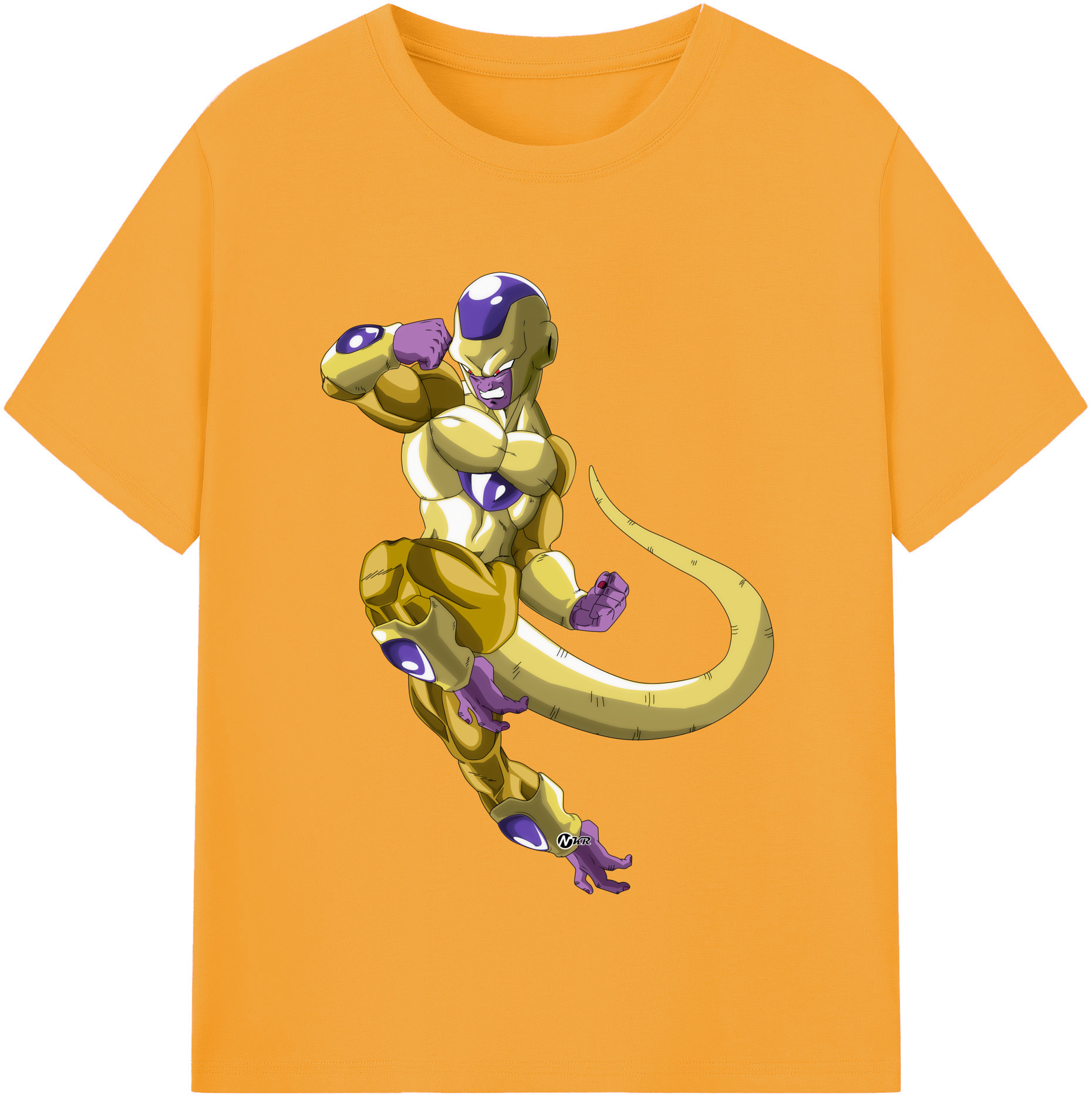 （画像用） ドラゴンボール フリーザ DRAGON BALL Frieza 綿100％半袖Tシャツ（フロントプリント）
