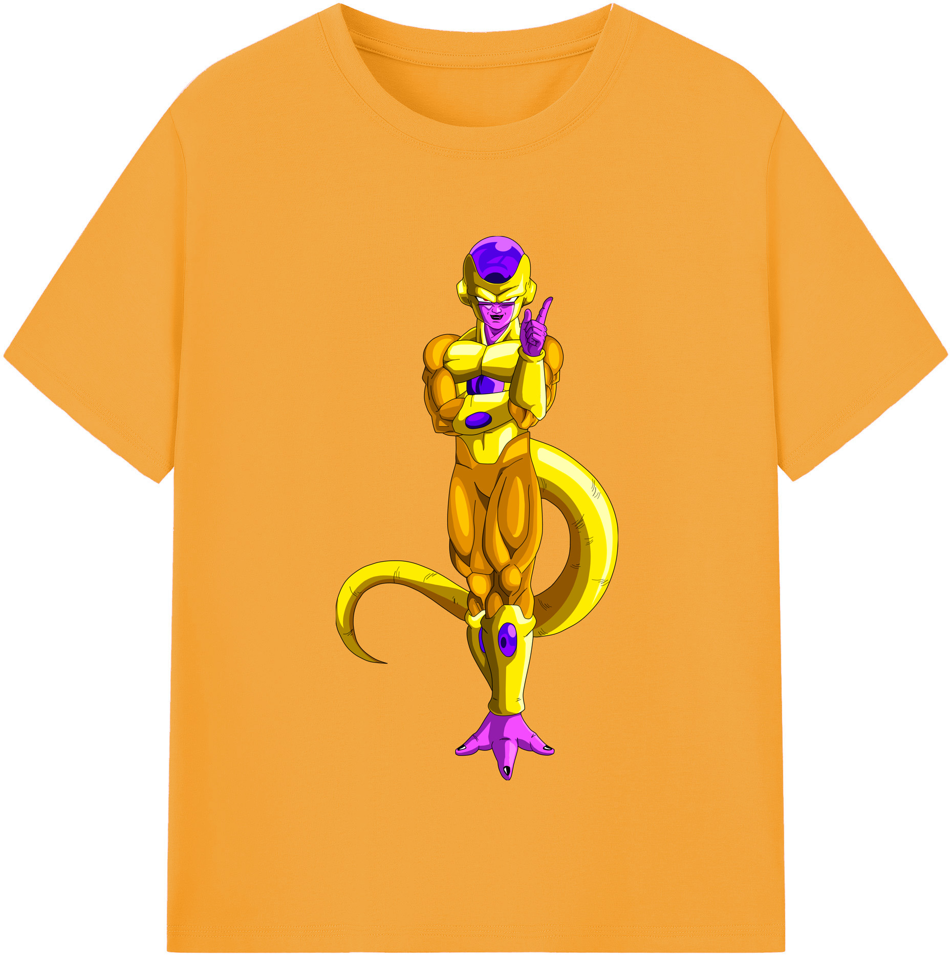 （画像用） ドラゴンボール フリーザ DRAGON BALL Frieza 綿100％半袖Tシャツ（フロントプリント）