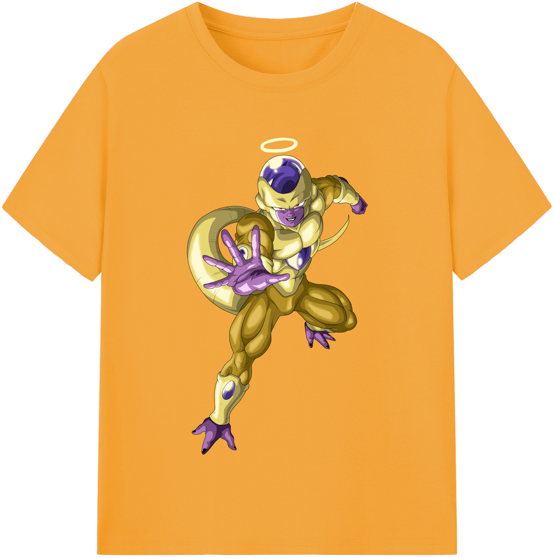 （画像用） ドラゴンボール フリーザ DRAGON BALL Frieza 綿100％半袖Tシャツ（フロントプリント）