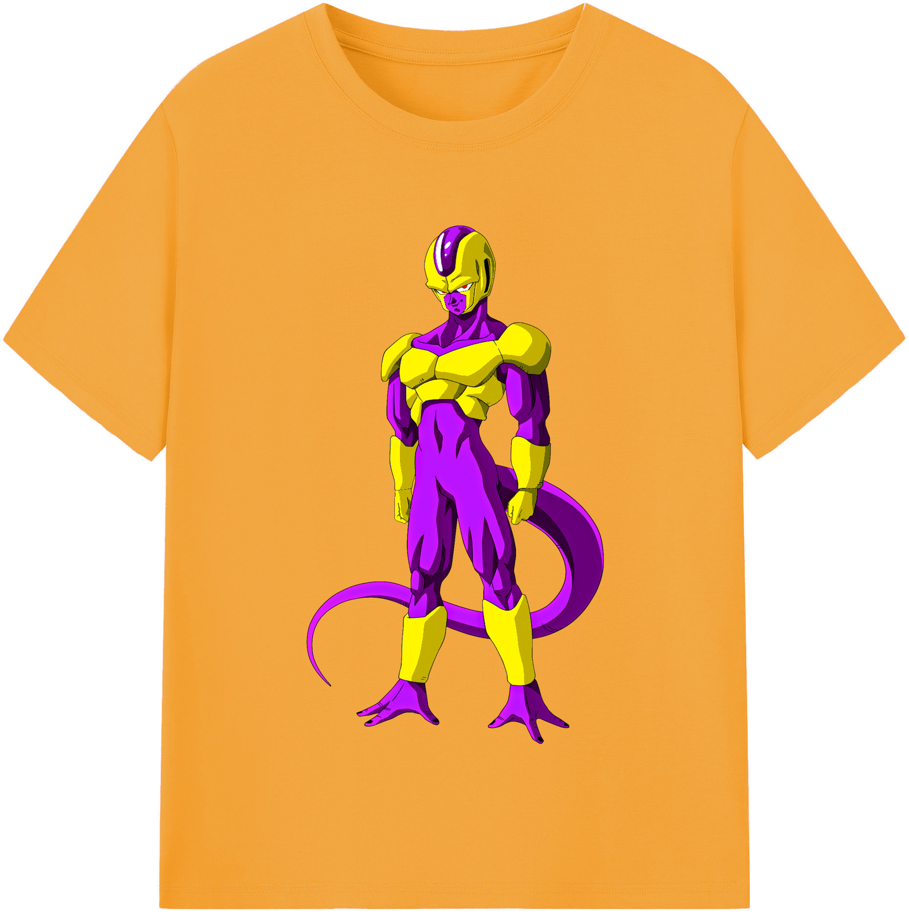 （画像用） ドラゴンボール フリーザ DRAGON BALL Frieza 綿100％半袖Tシャツ（フロントプリント）