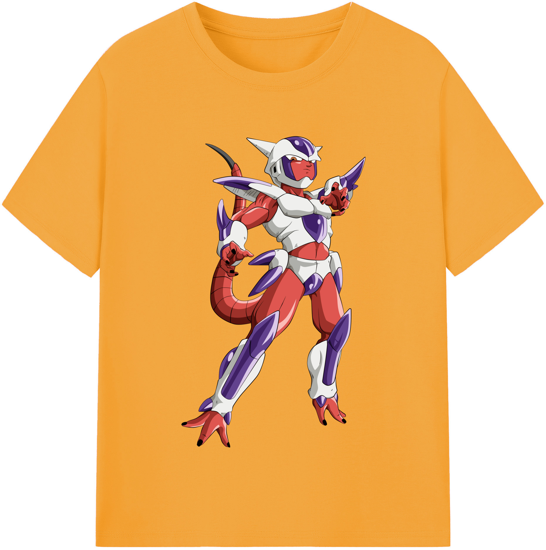 （画像用） ドラゴンボール フリーザ DRAGON BALL Frieza 綿100％半袖Tシャツ（フロントプリント）
