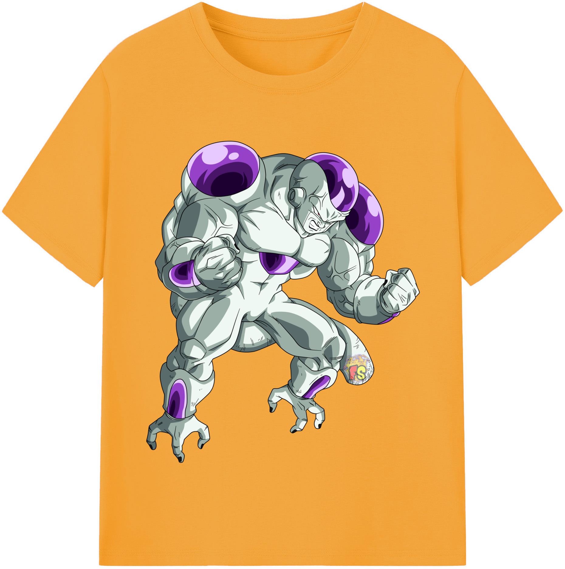 （画像用） ドラゴンボール フリーザ DRAGON BALL Frieza 綿100％半袖Tシャツ（フロントプリント）