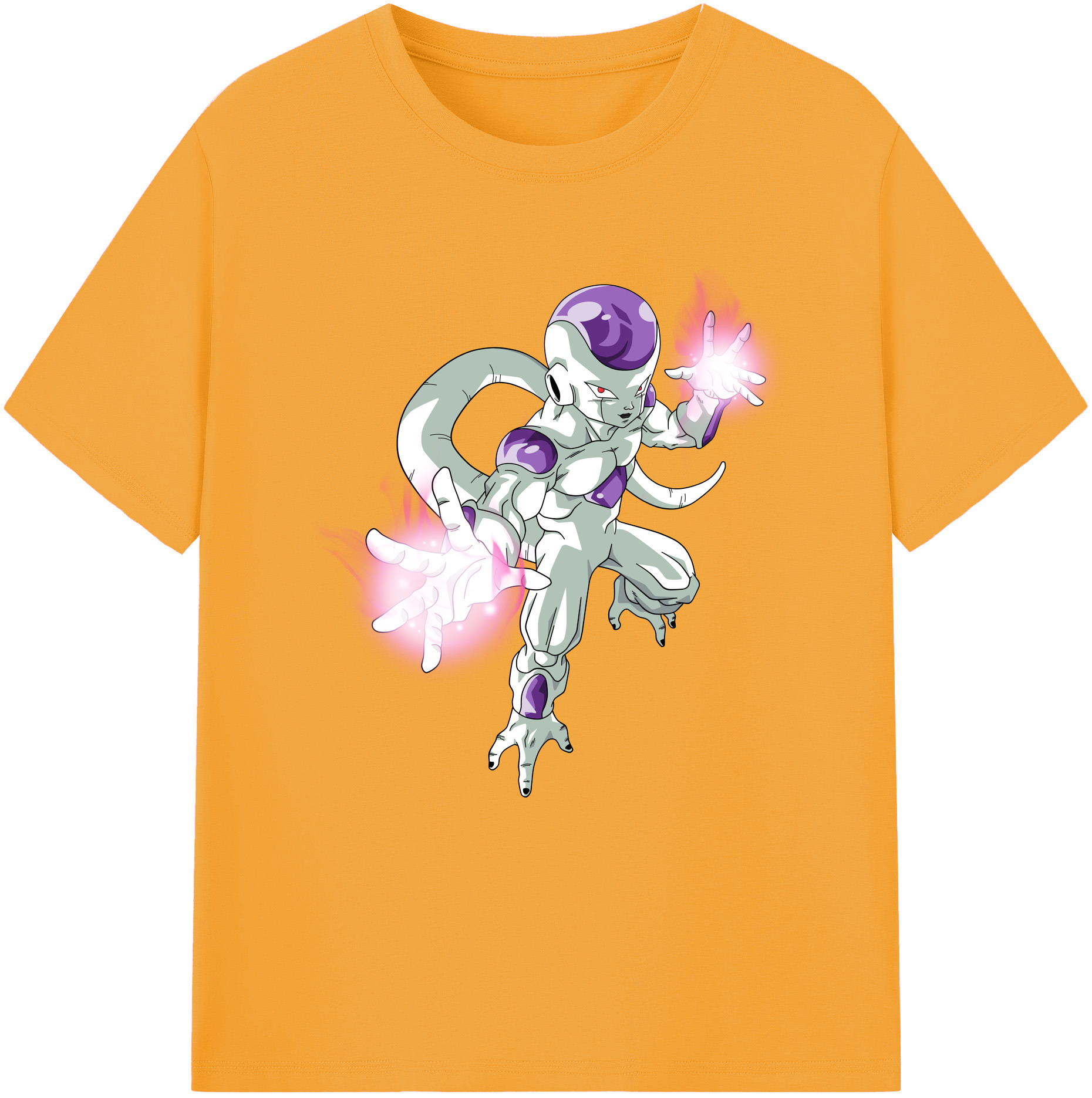 （画像用） ドラゴンボール フリーザ DRAGON BALL Frieza 綿100％半袖Tシャツ（フロントプリント）