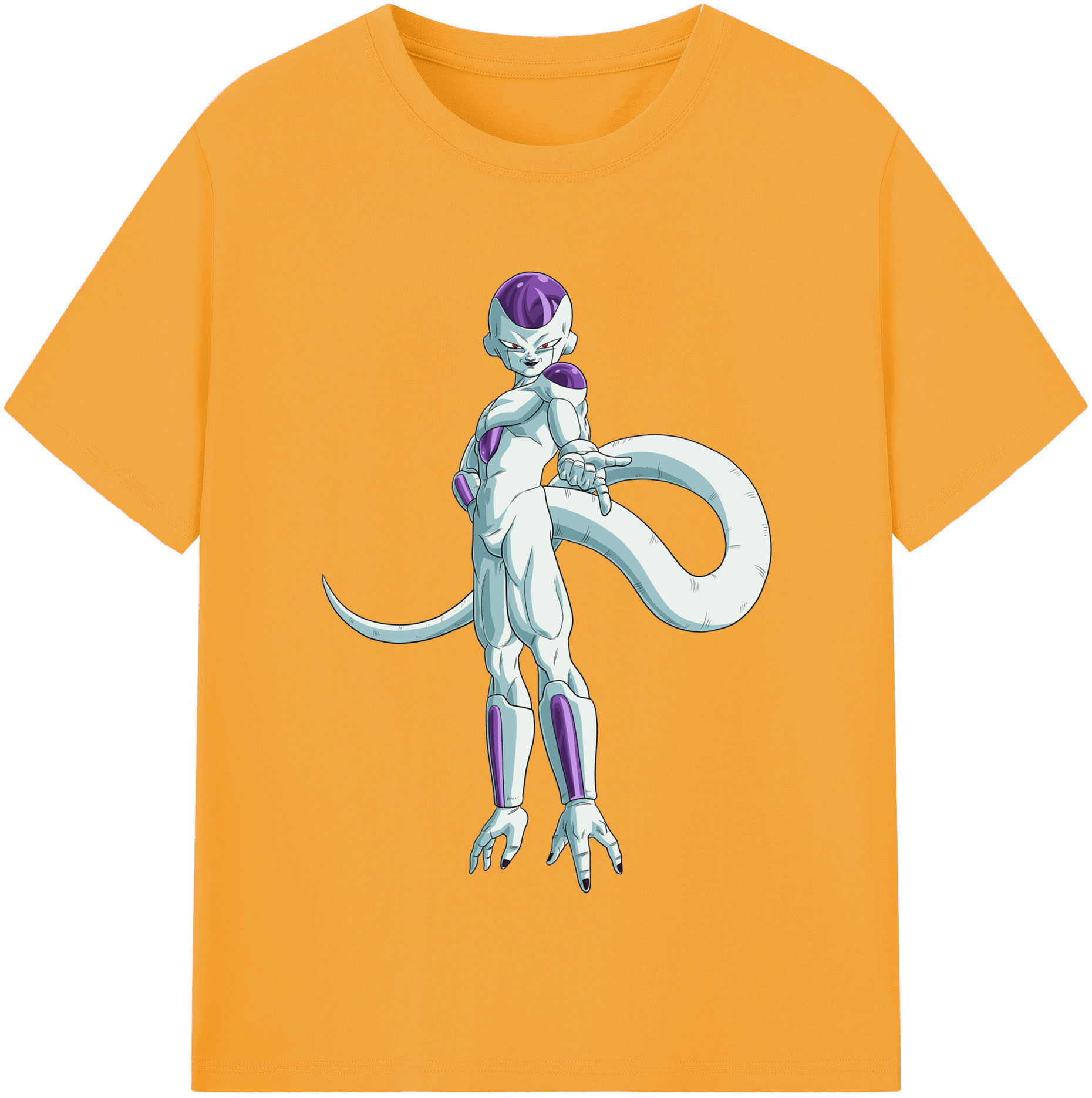 （画像用） ドラゴンボール フリーザ DRAGON BALL Frieza 綿100％半袖Tシャツ（フロントプリント）