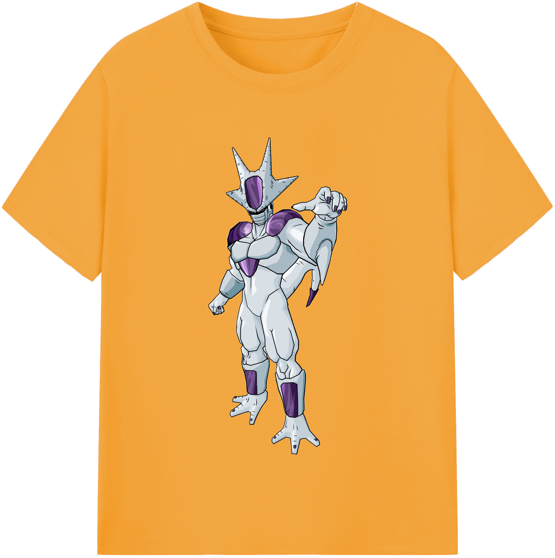 （画像用） ドラゴンボール クウラ DRAGON BALL Cooler Coora 綿100％半袖Tシャツ（フロントプリント）