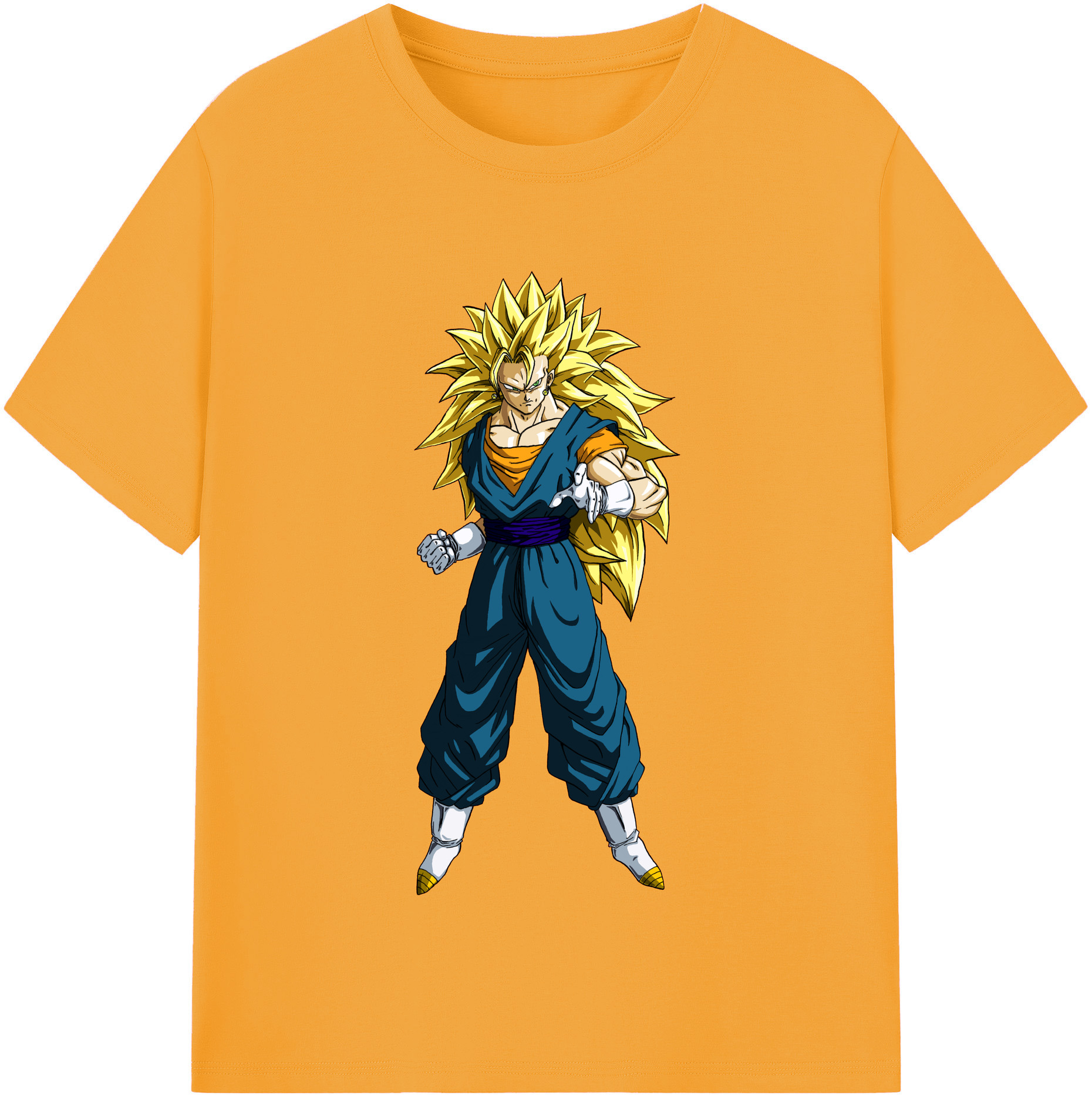 （画像用） ドラゴンボール ベジット DRAGON BALL Vegetto 綿100％半袖Tシャツ（フロントプリント）