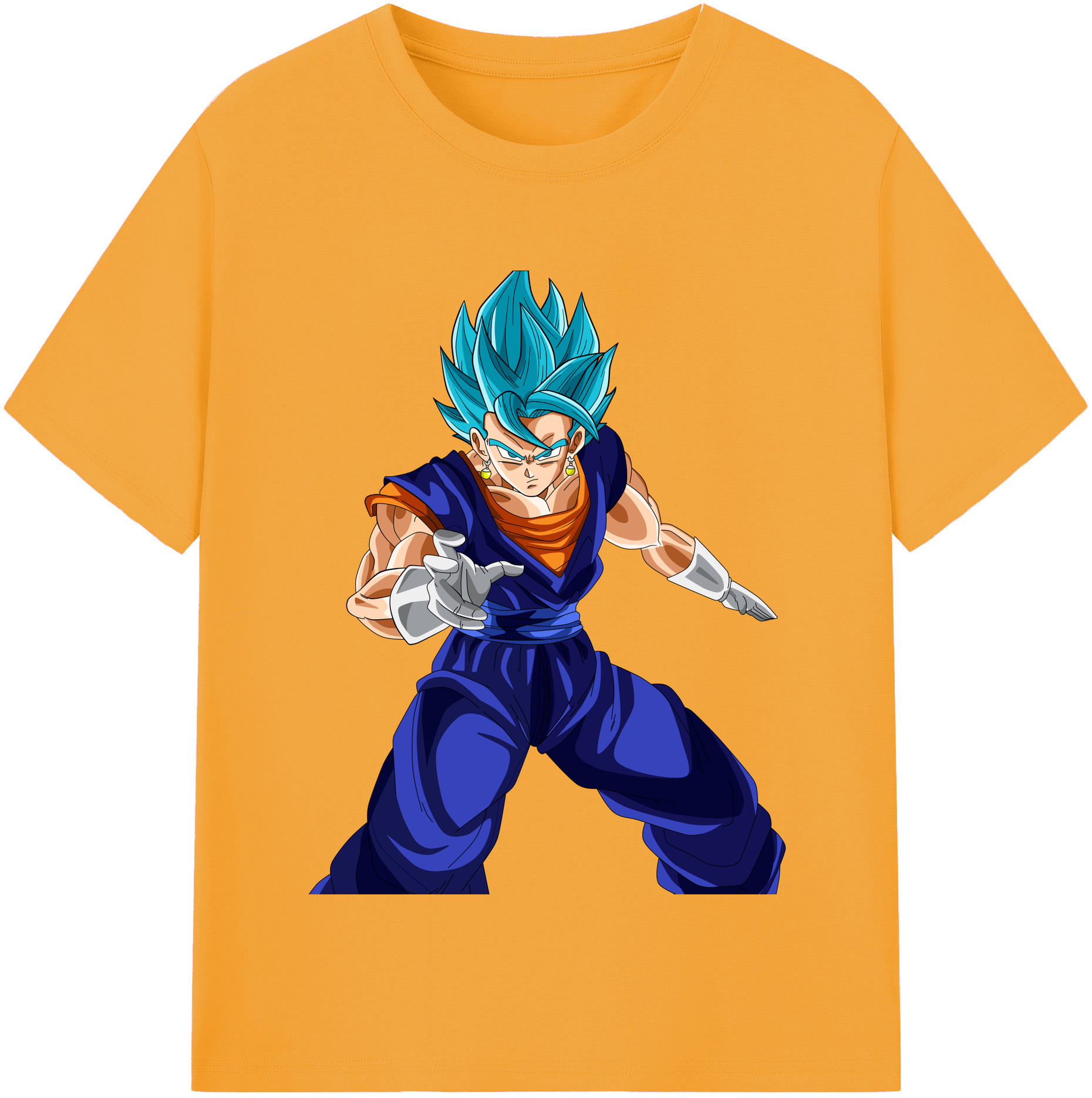 （画像用） ドラゴンボール ベジット DRAGON BALL Vegetto 綿100％半袖Tシャツ（フロントプリント）