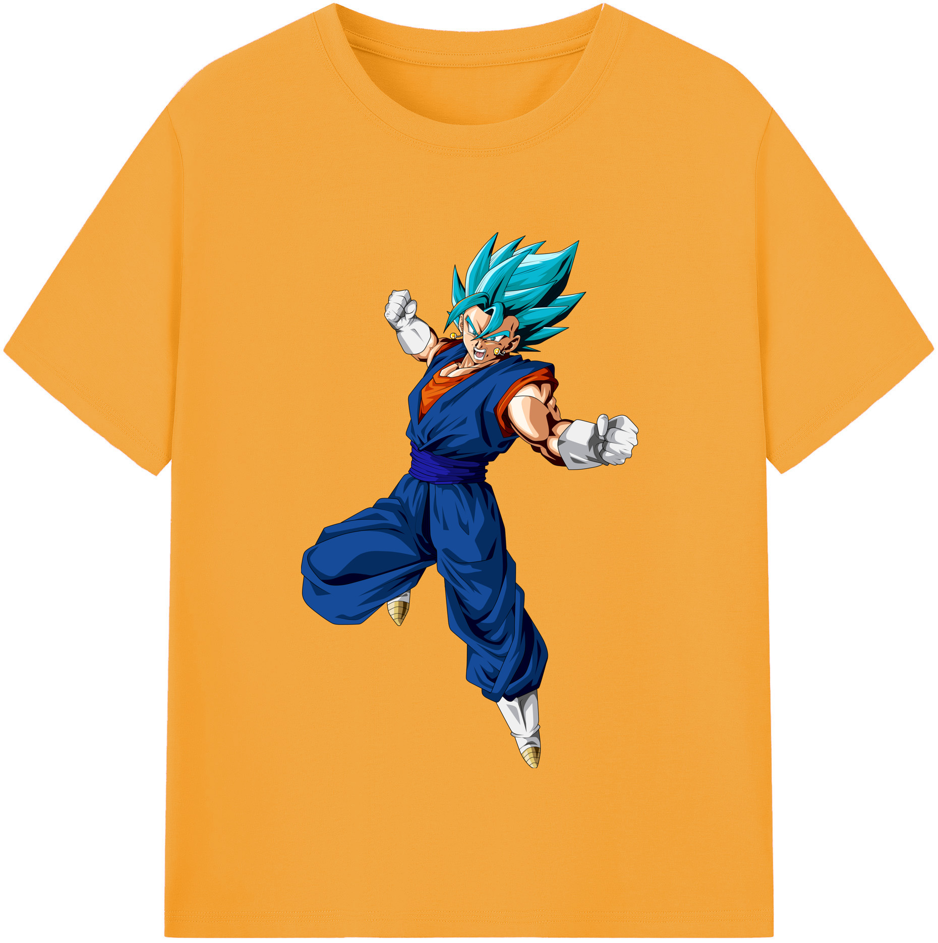 （画像用） ドラゴンボール ベジット DRAGON BALL Vegetto 綿100％半袖Tシャツ（フロントプリント）