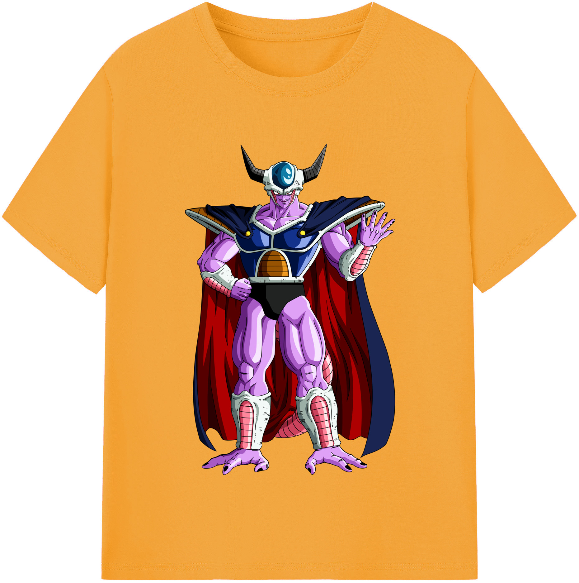 （画像用） ドラゴンボール コルド大王 DRAGON BALL King Cold 綿100％半袖Tシャツ（フロントプリント）