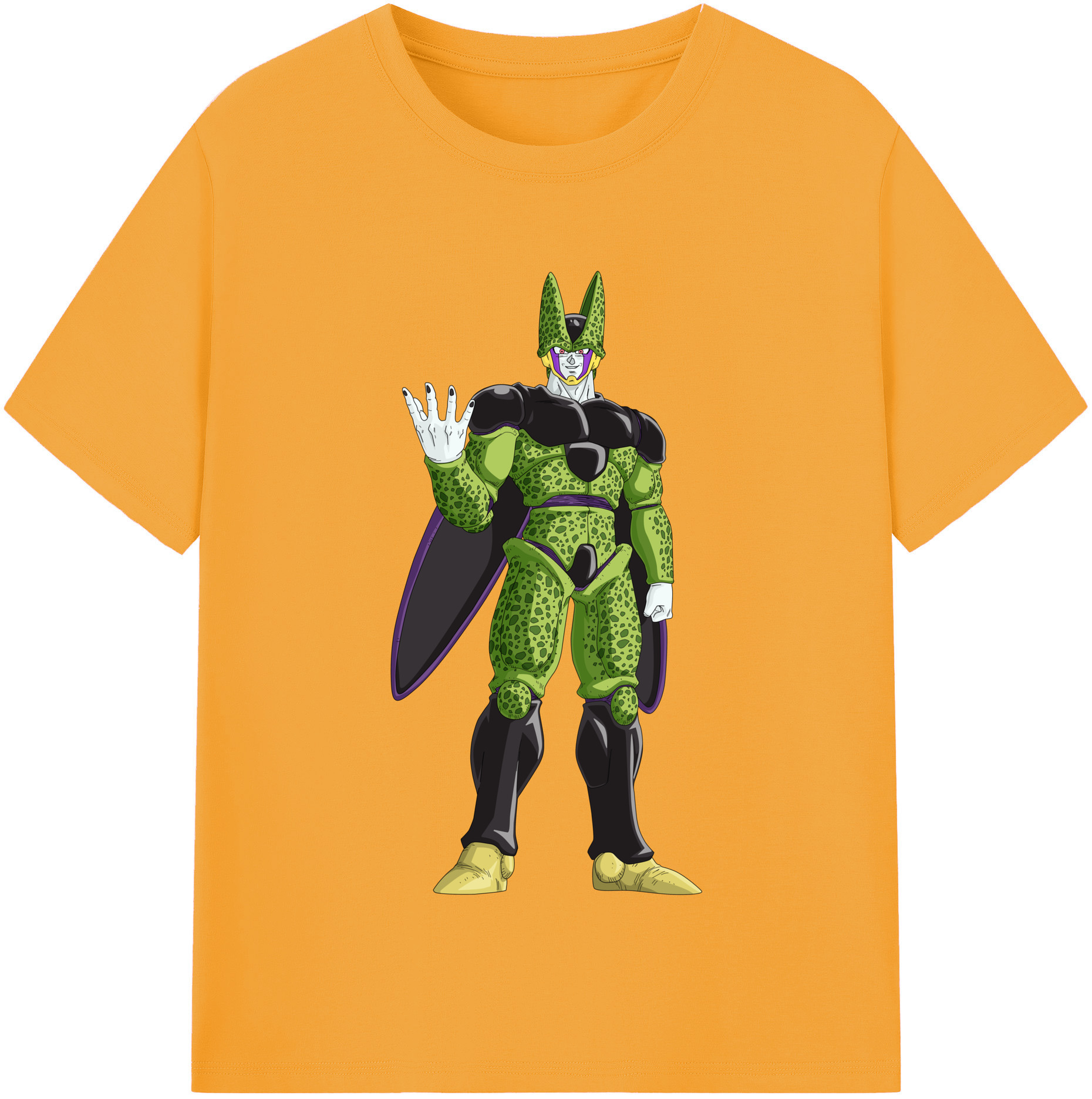 （画像用） ドラゴンボール セル DRAGON BALL Cell 綿100％半袖Tシャツ（フロントプリント）