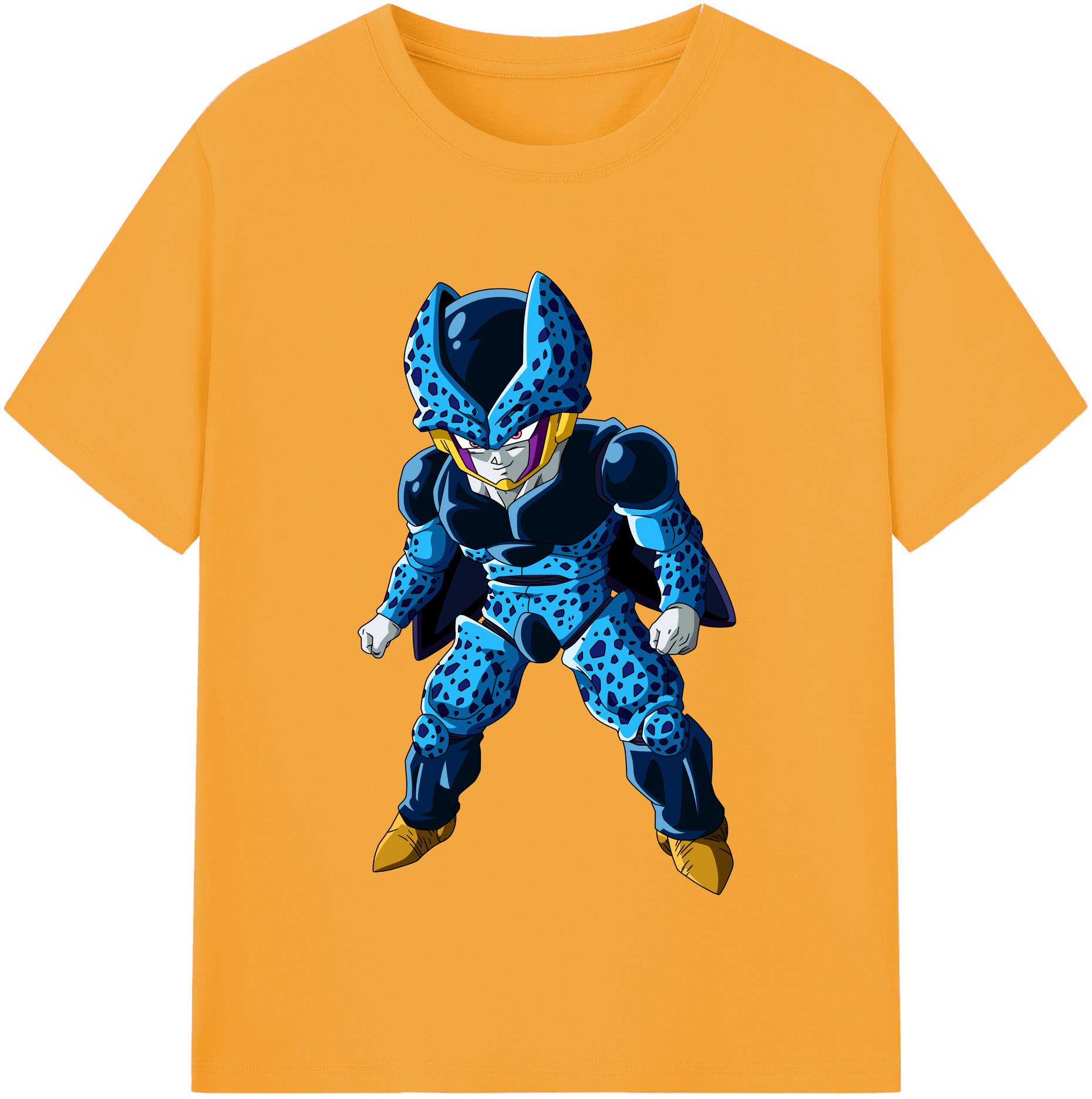 （画像用） ドラゴンボール セル DRAGON BALL Cell 綿100％半袖Tシャツ（フロントプリント）