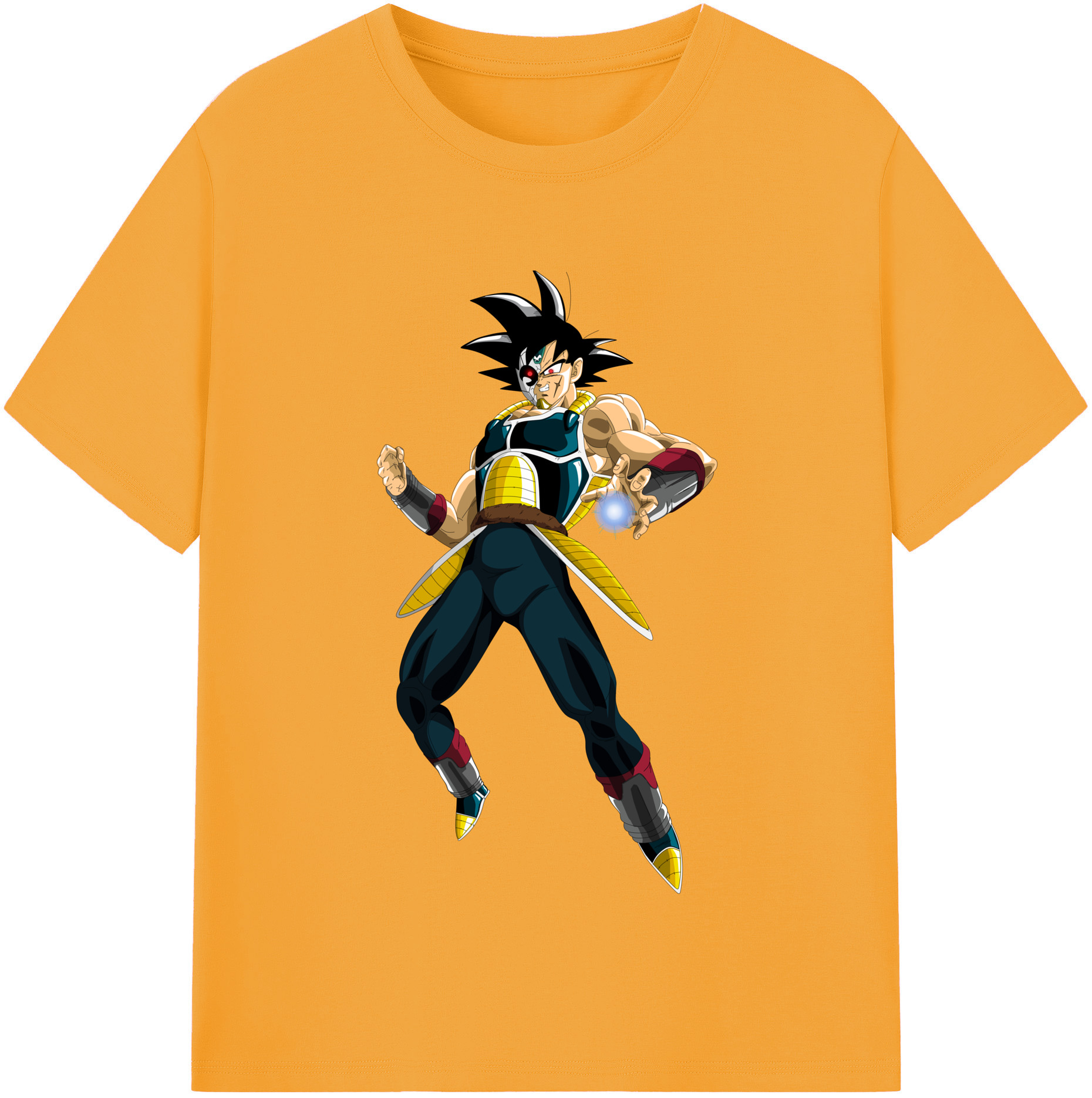 （画像用） ドラゴンボール バーダック DRAGON BALL Burdock 綿100％半袖Tシャツ（フロントプリント）