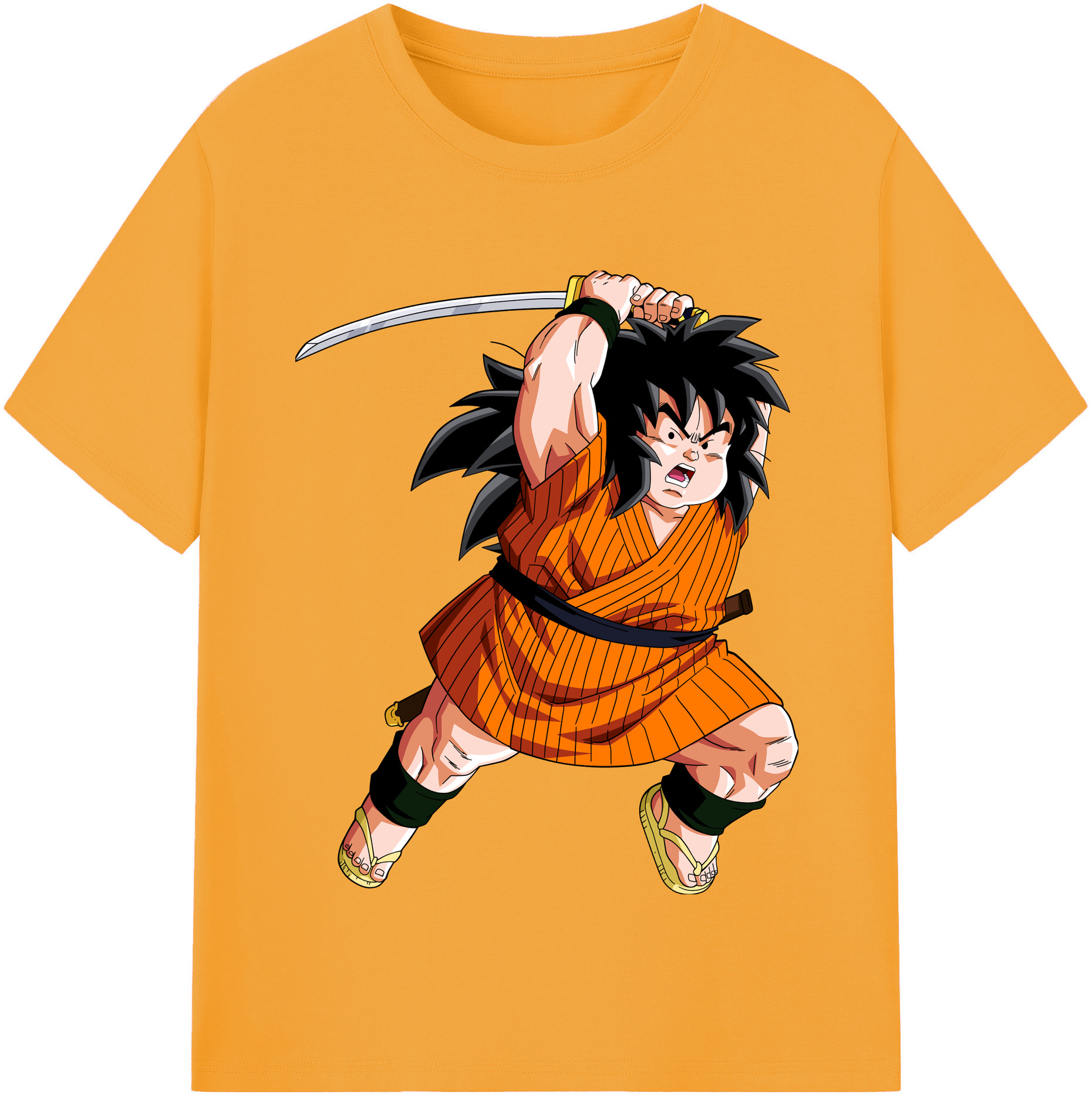 （画像用） ドラゴンボール やじろべえ DRAGON BALL Yajirobe 綿100％半袖Tシャツ（フロントプリント）