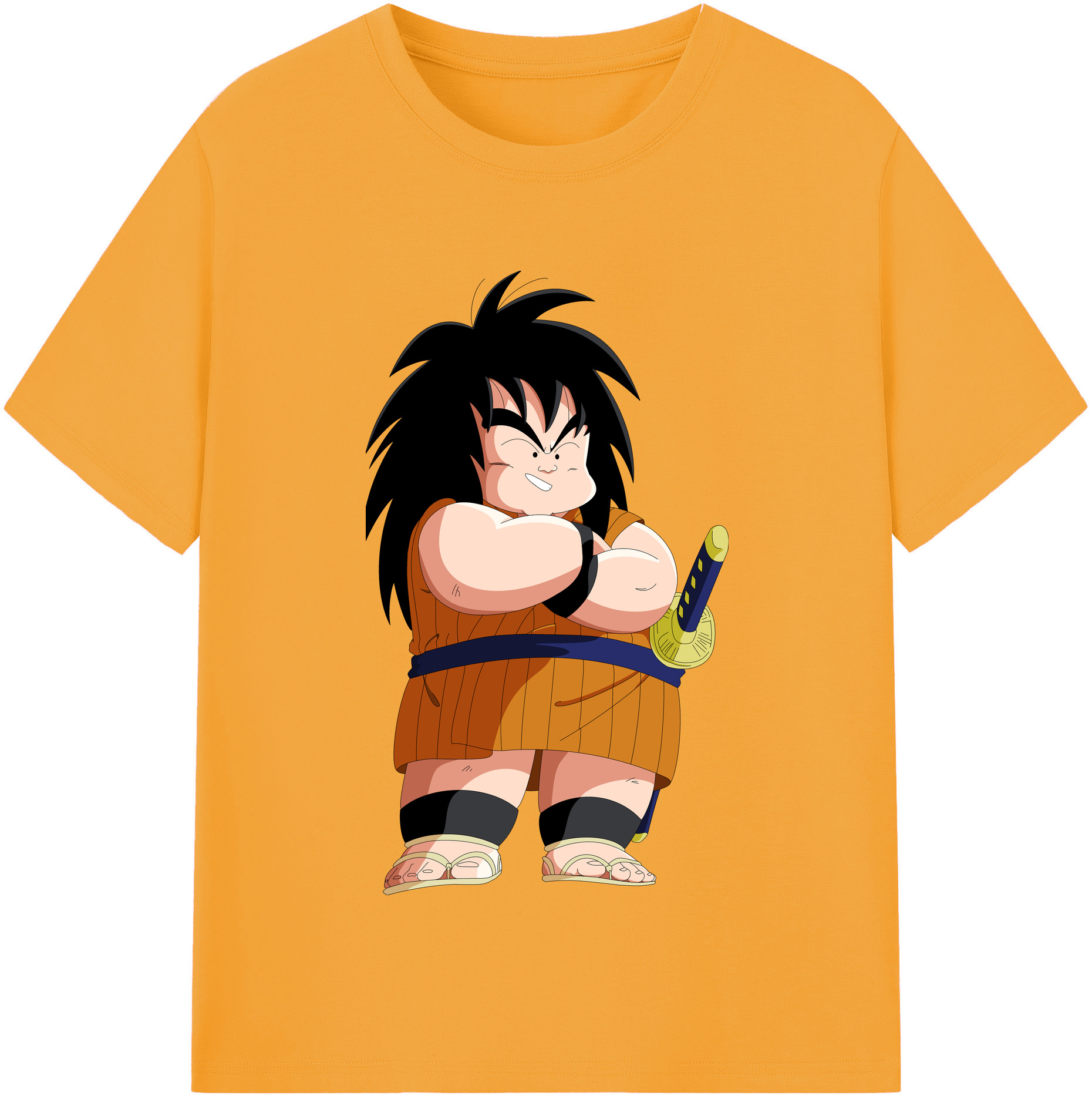 （画像用） ドラゴンボール やじろべえ DRAGON BALL Yajirobe 綿100％半袖Tシャツ（フロントプリント）