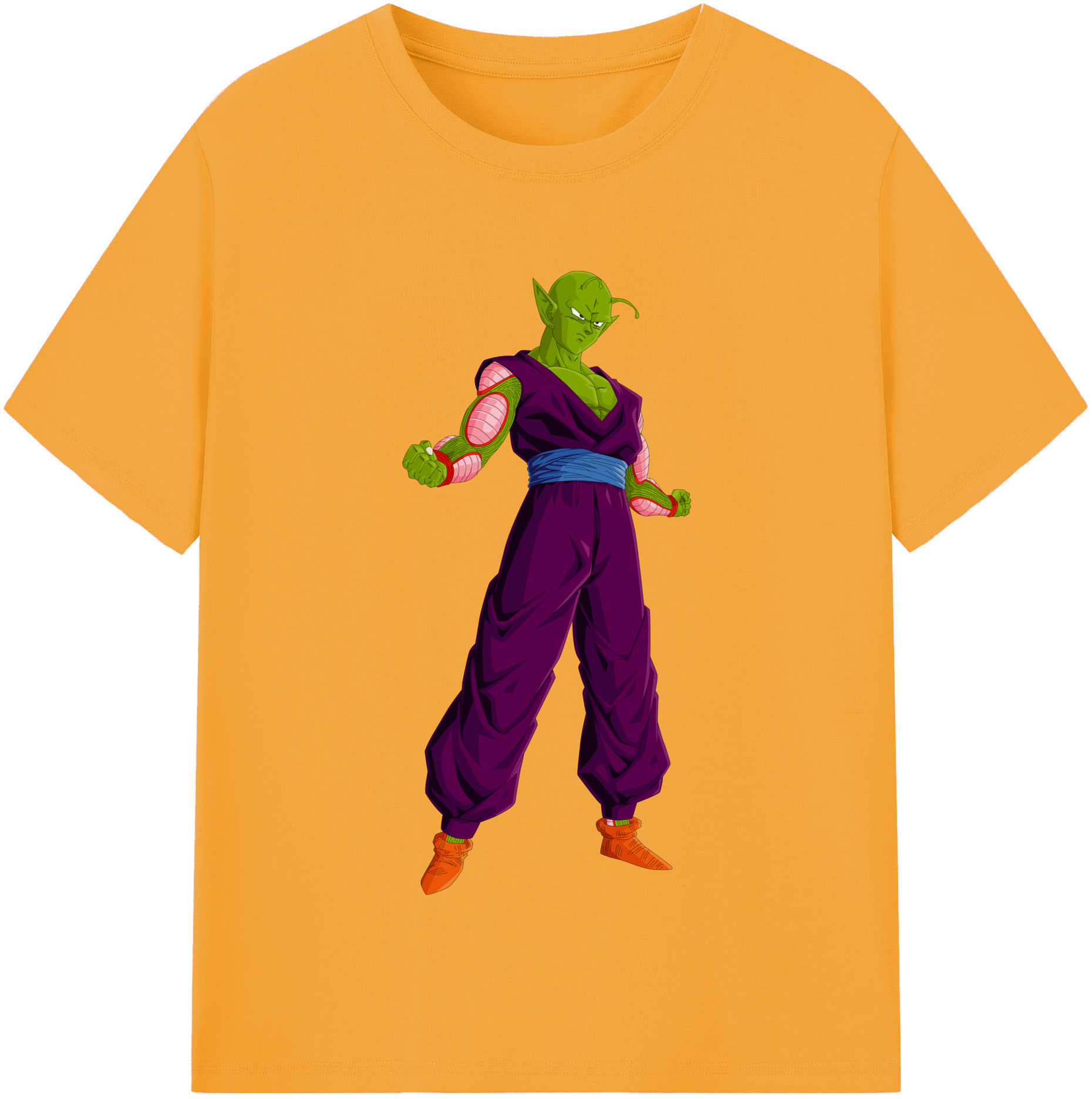 （画像用） ドラゴンボール ピッコロ DRAGON BALL Piccolo 綿100％半袖Tシャツ（フロントプリント）