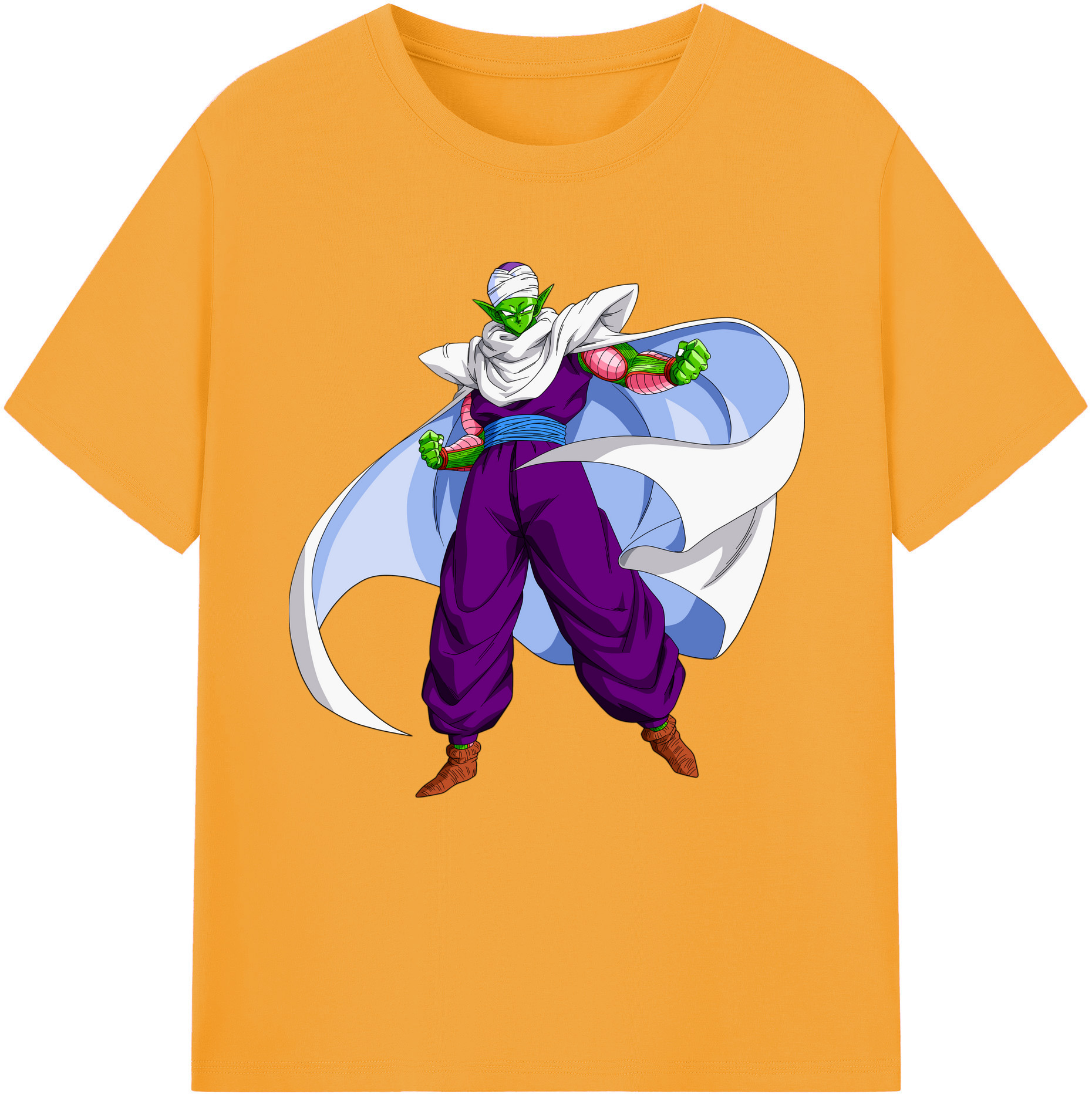 （画像用） ドラゴンボール ピッコロ DRAGON BALL Piccolo 綿100％半袖Tシャツ（フロントプリント）